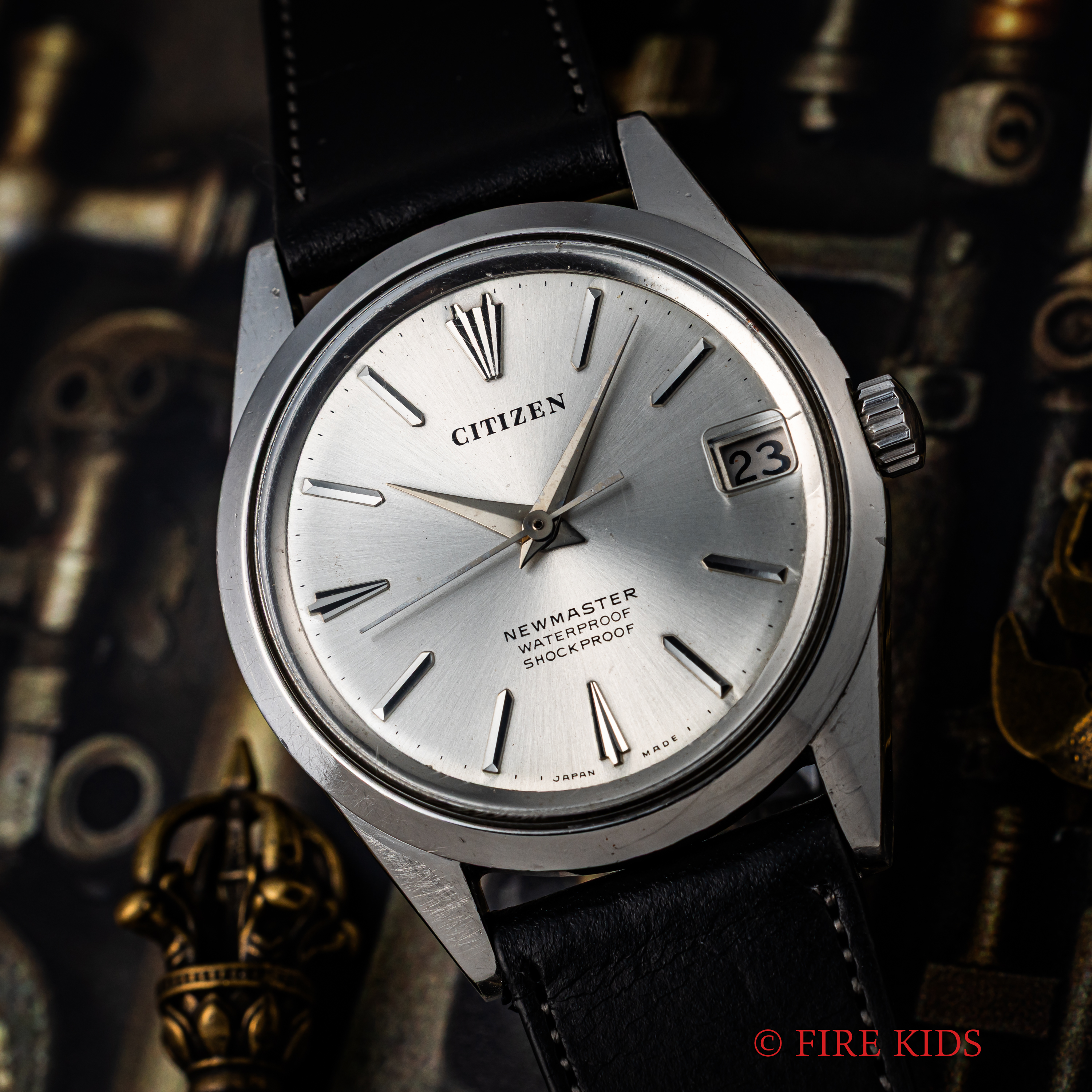 シチズン 国鉄鉄道時計 ニューマスター 1967年製 鹿児島鉄道管理局 手巻