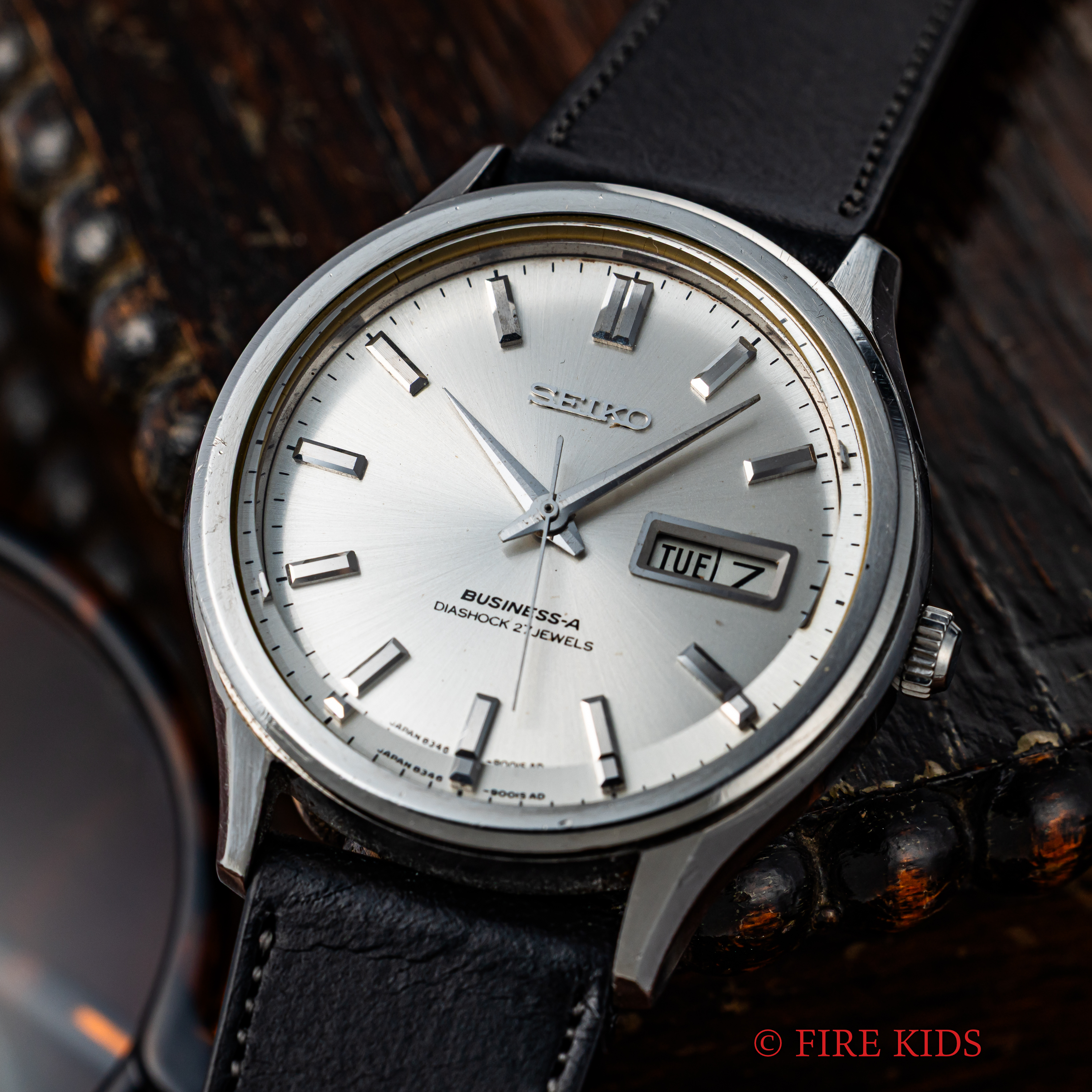 セイコー　ビジネス-Ａ　 1967年製　Ref.8346-9000 　Cal.8346　自動巻き　デイト付き