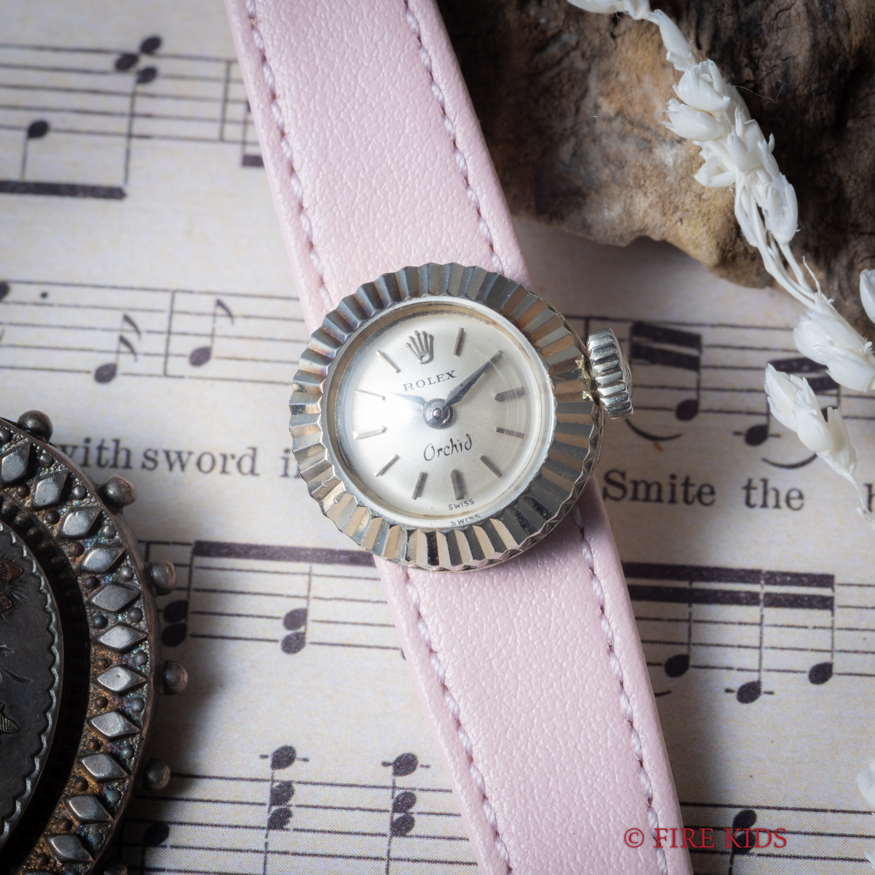 ロレックス カメレオン K18WG Ref.9303 1958年製 純正尾錠付き