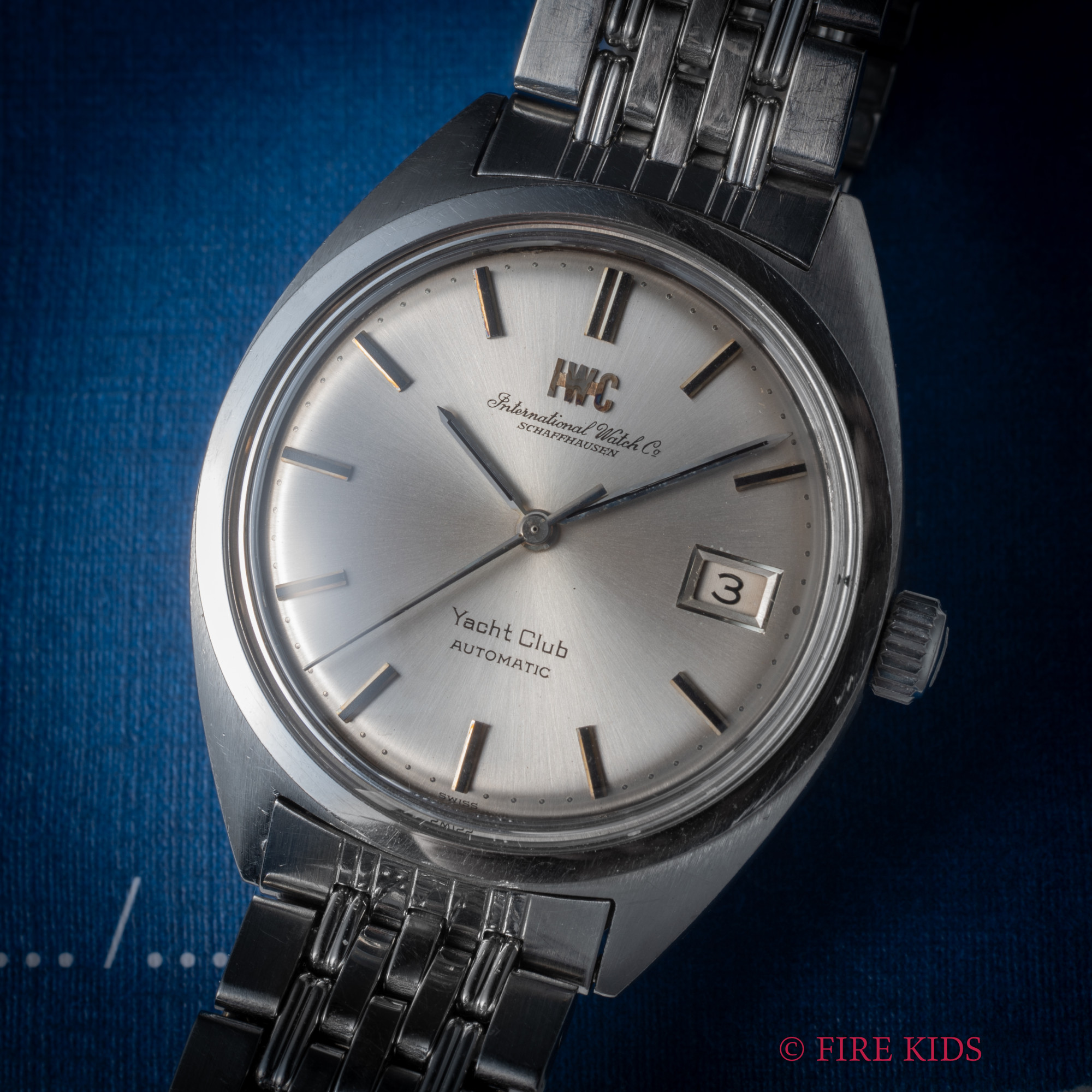 IWC ヨットクラブ 1979年製 ゲイフレアー社製ブレス付き ペラトン式自動巻き Cal.8541B
