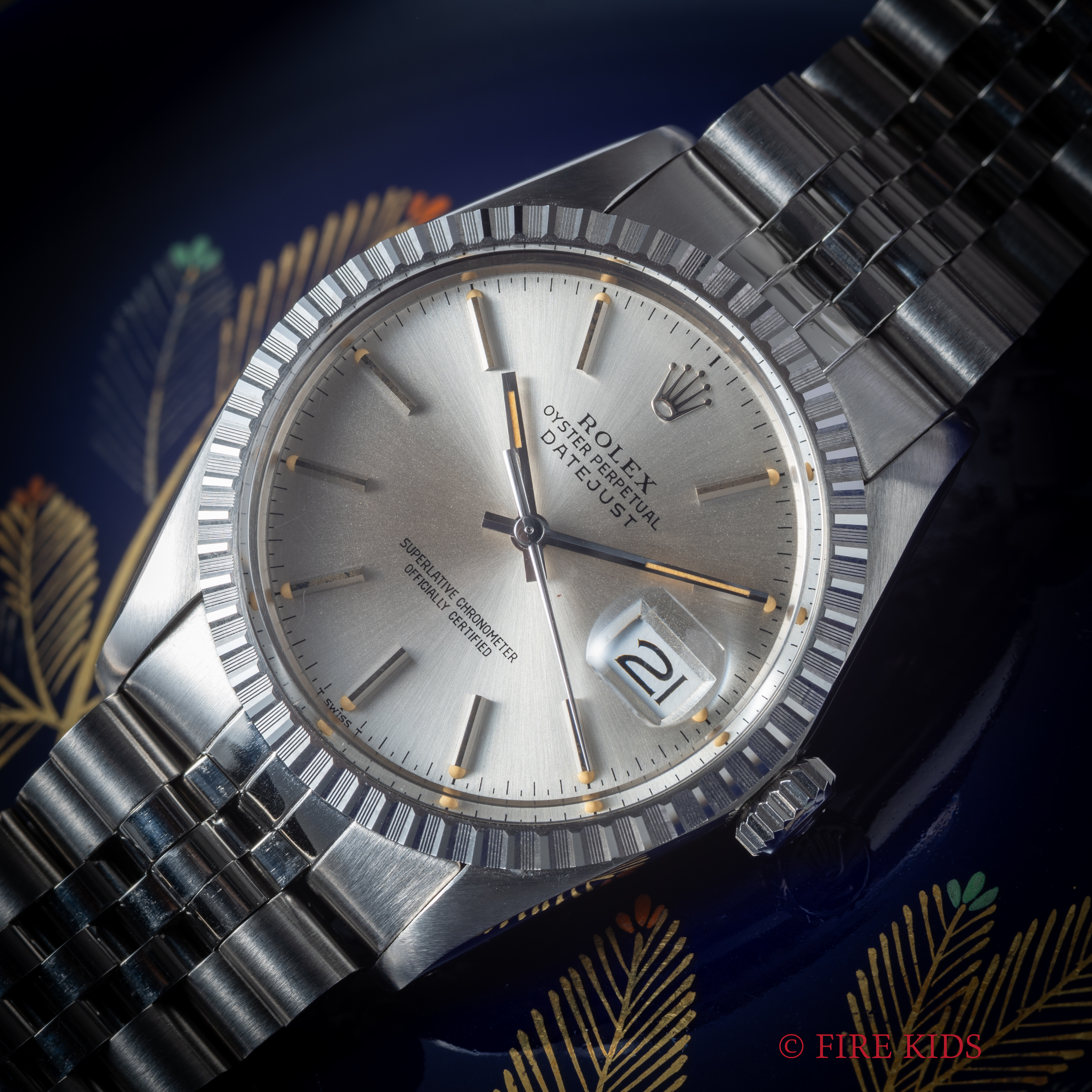 ロレックス　デイトジャスト　シルバー　1984年製　Ref.16030 　Cal.3035　ギャラ付き