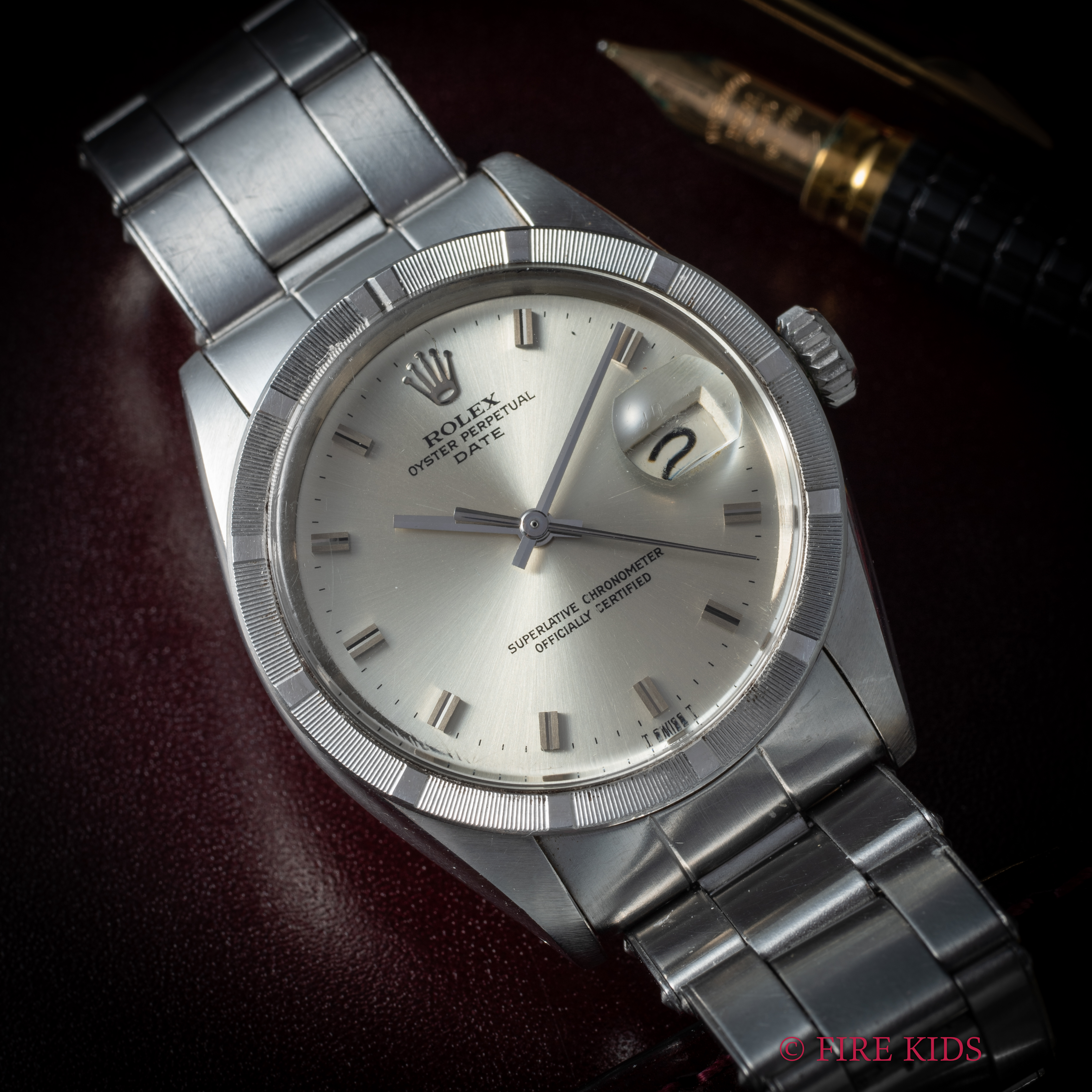 ロレックス オイスターパーペチュアルデイト エンジンターンド 1968年製 Ref.1501 Cal.1570