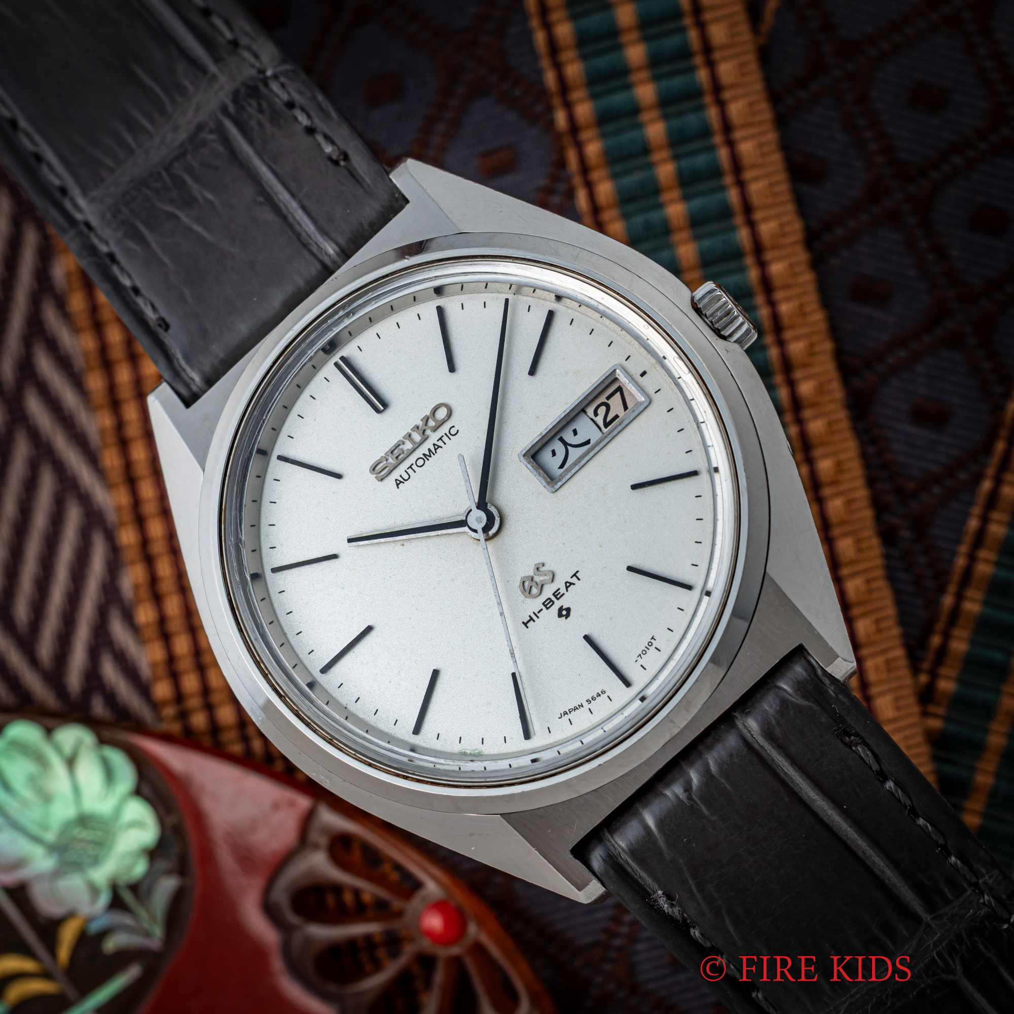 グランドセイコー 56GS 1973年製 Ref.5646-7011 ハイビート自動巻 GSメダリオン