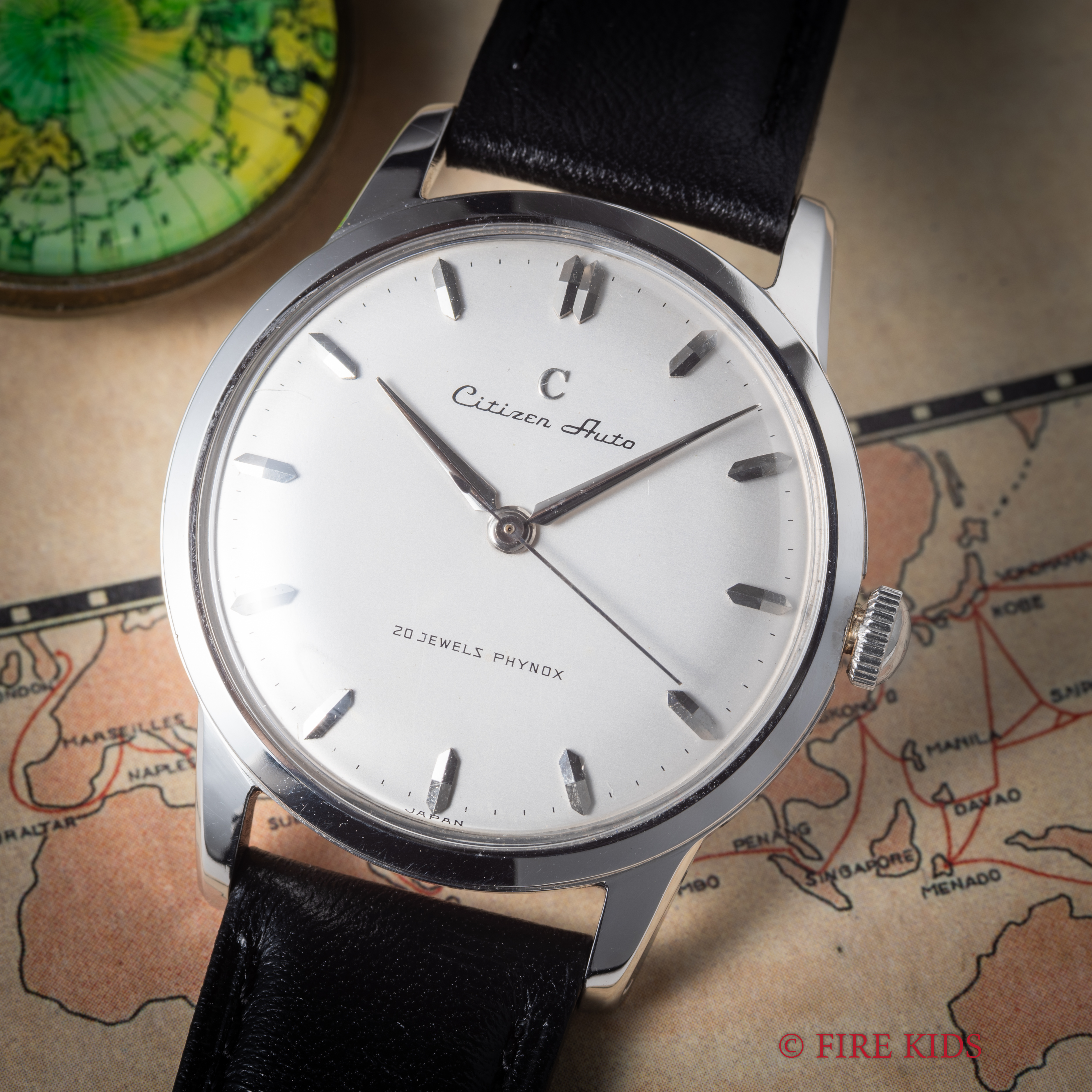 CITIZEN　オート シチズン初の自動巻きモデル 1958年製 ステンレスケース