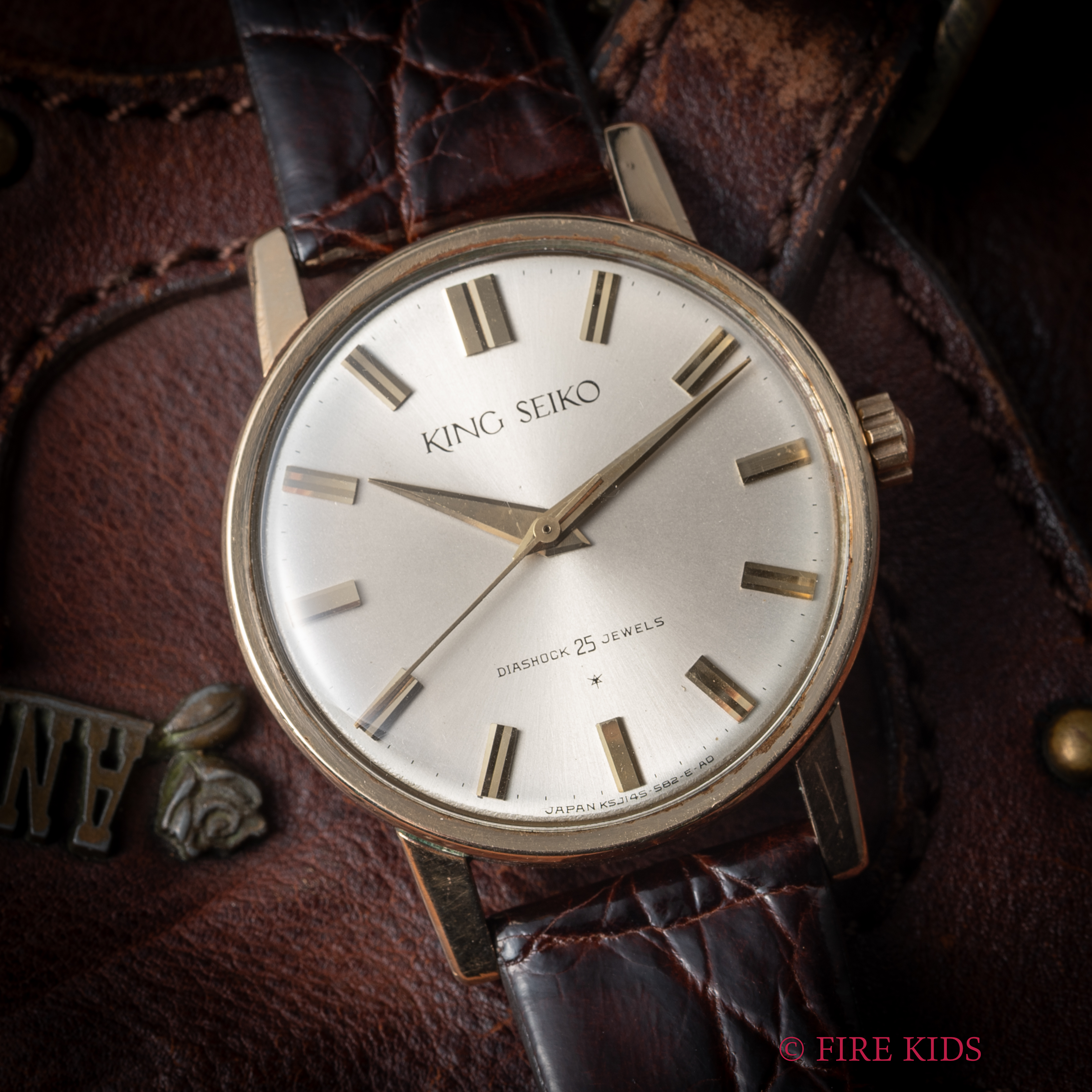 セイコー　キングセイコー1st　Ref.J14102KS　1963年製　AD文字盤