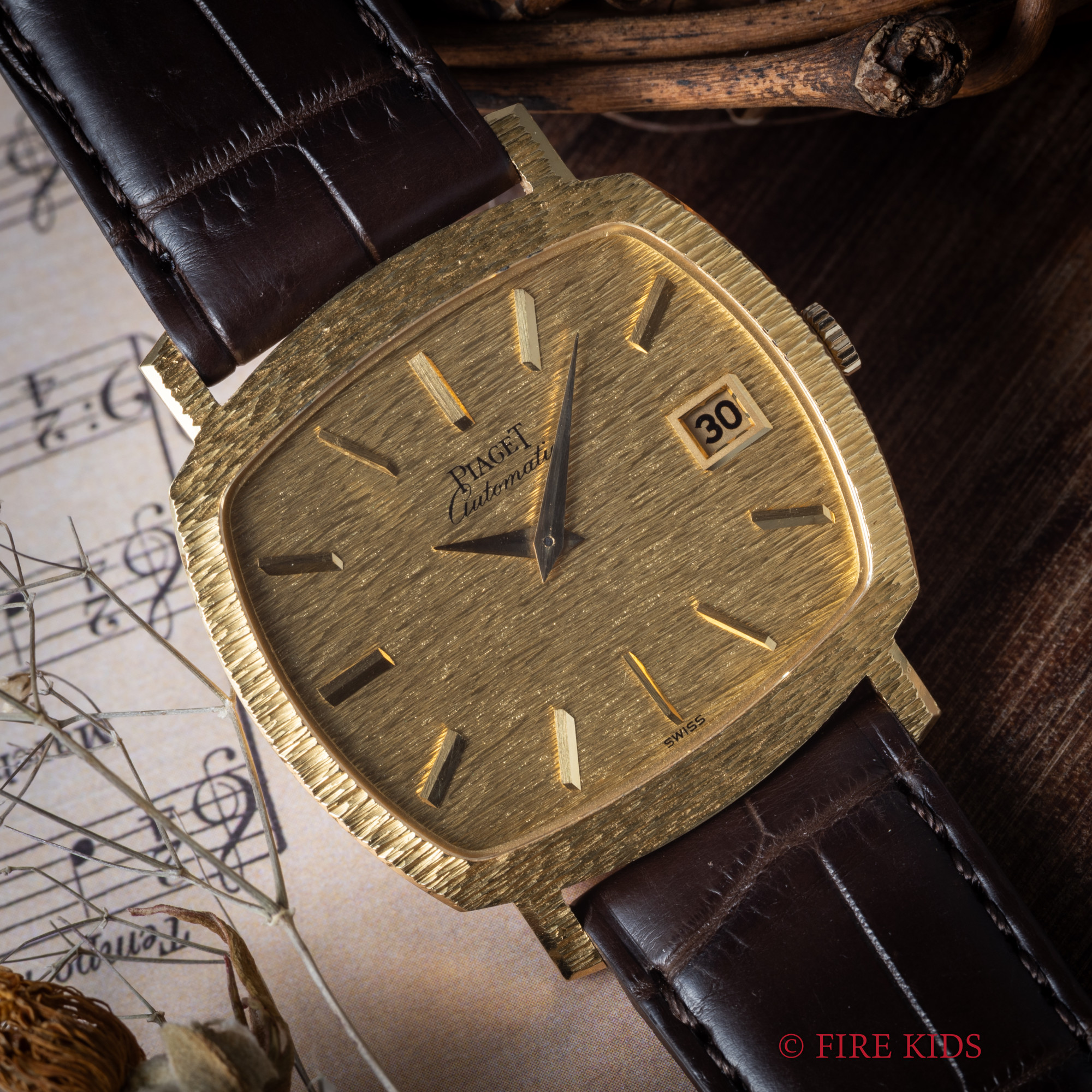 ピアジェ クラシック Ref.13731 18金無垢イエローゴールド 1970年代製 Cal.12P1 自動巻き