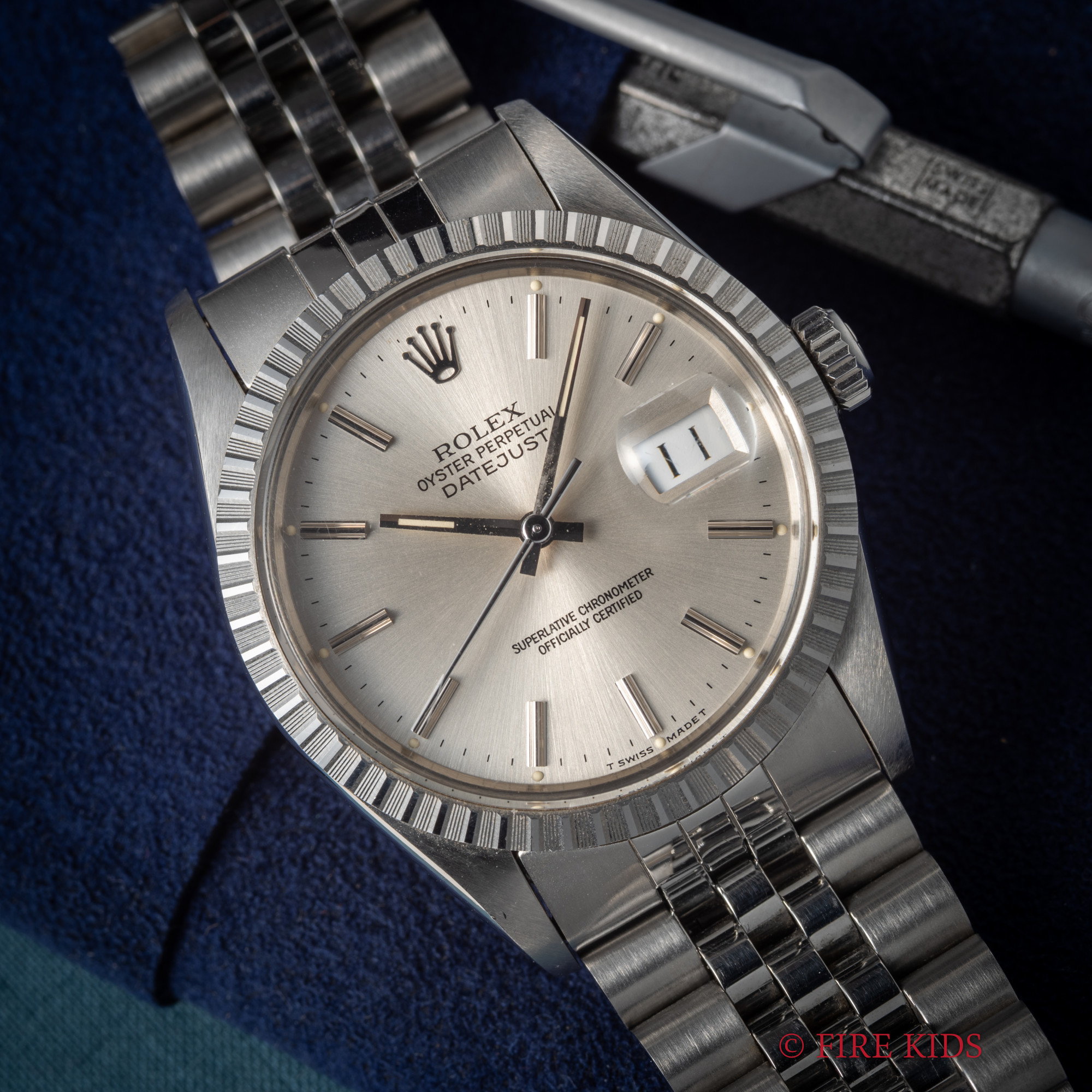 ロレックス デイトジャスト1987~1998年製 Ref.16030 Cal.3035 自動巻きクロノメーター シルバーダイヤル 純正ジュビリーブレス