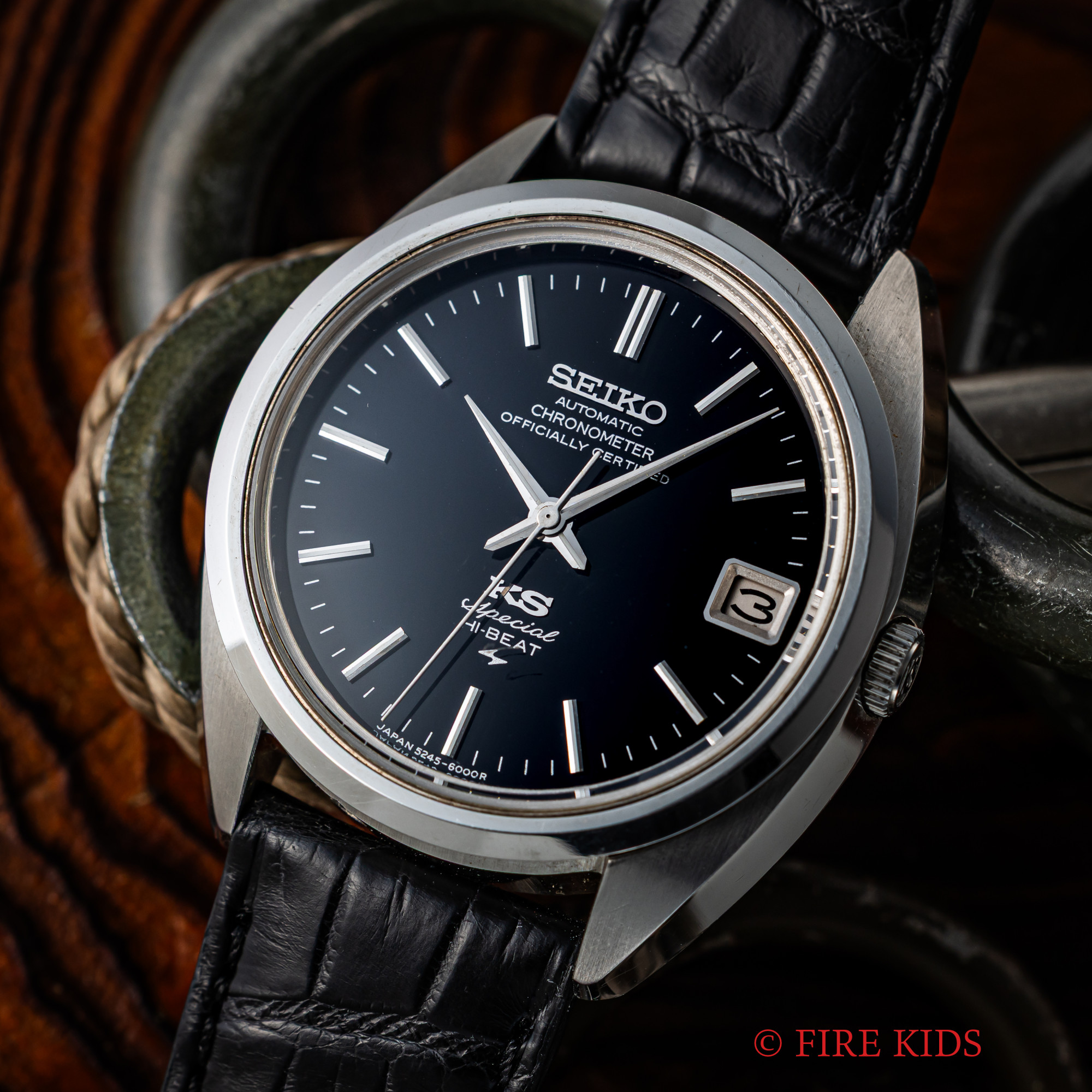 セイコー キングセイコー Ref.5245-6000 ワンピースケース cal.5245A 1972年製