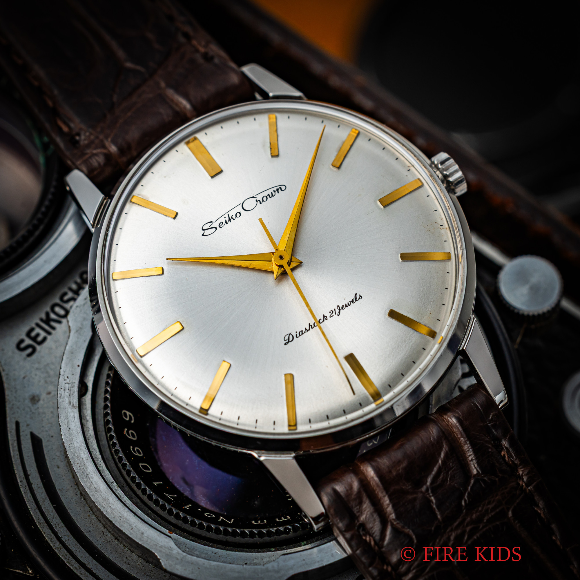 セイコー クラウン 手巻き 1961年製 Ref.J15003E Cal.560 21石