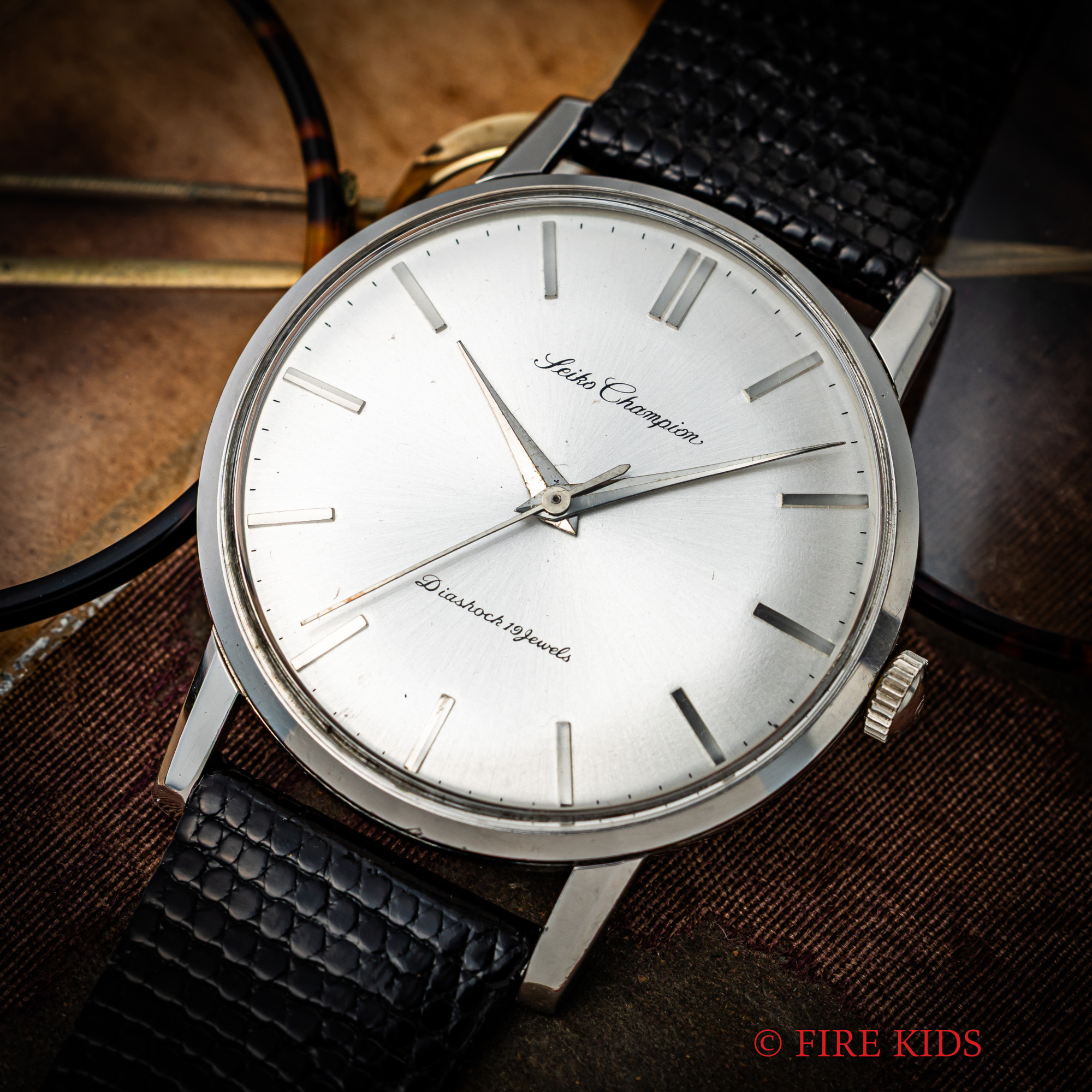 セイコー チャンピオン 1960年製 Ref.J15009 シルバーダイヤル 手巻き