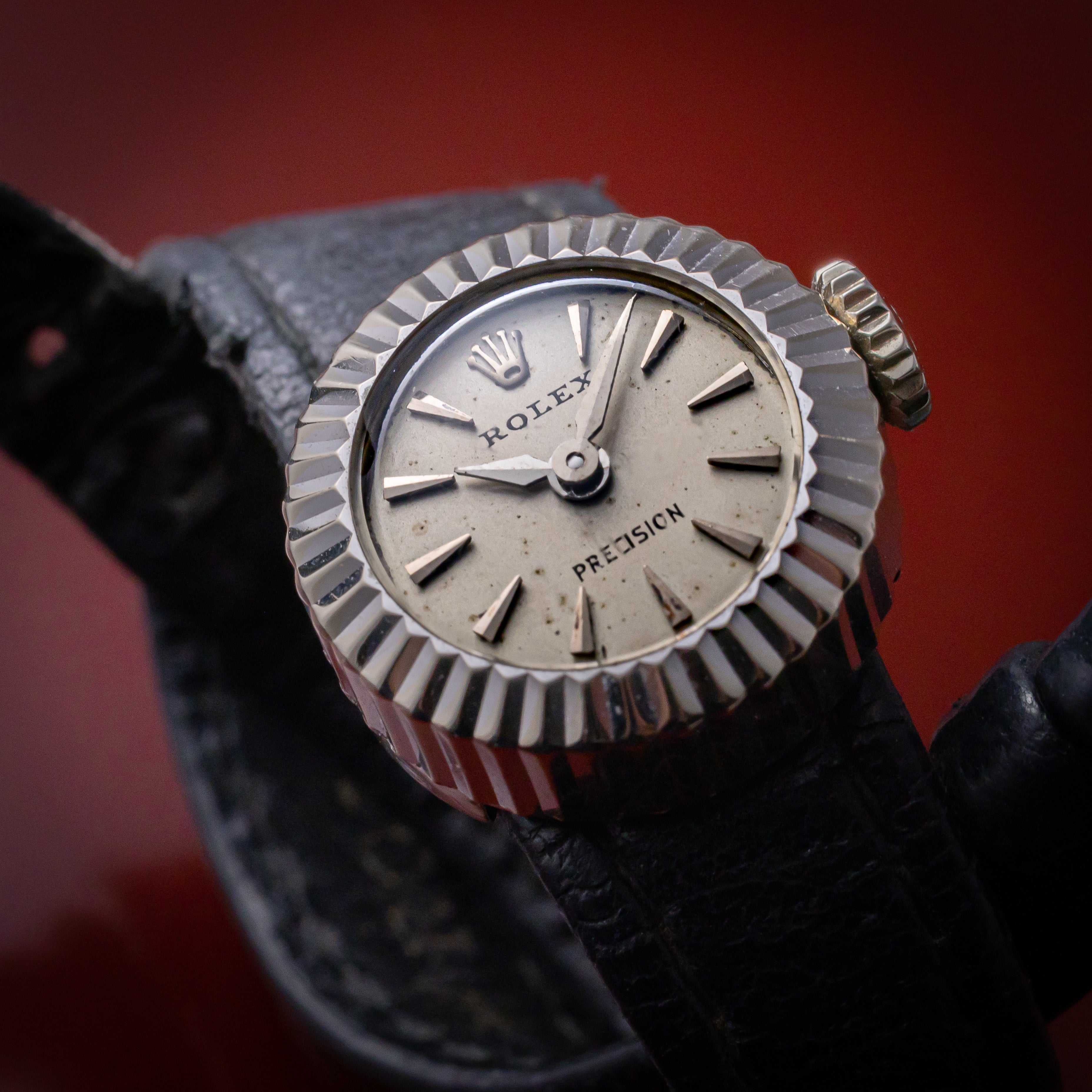 ロレックス カメレオン レディース 18KWG 1960年代製