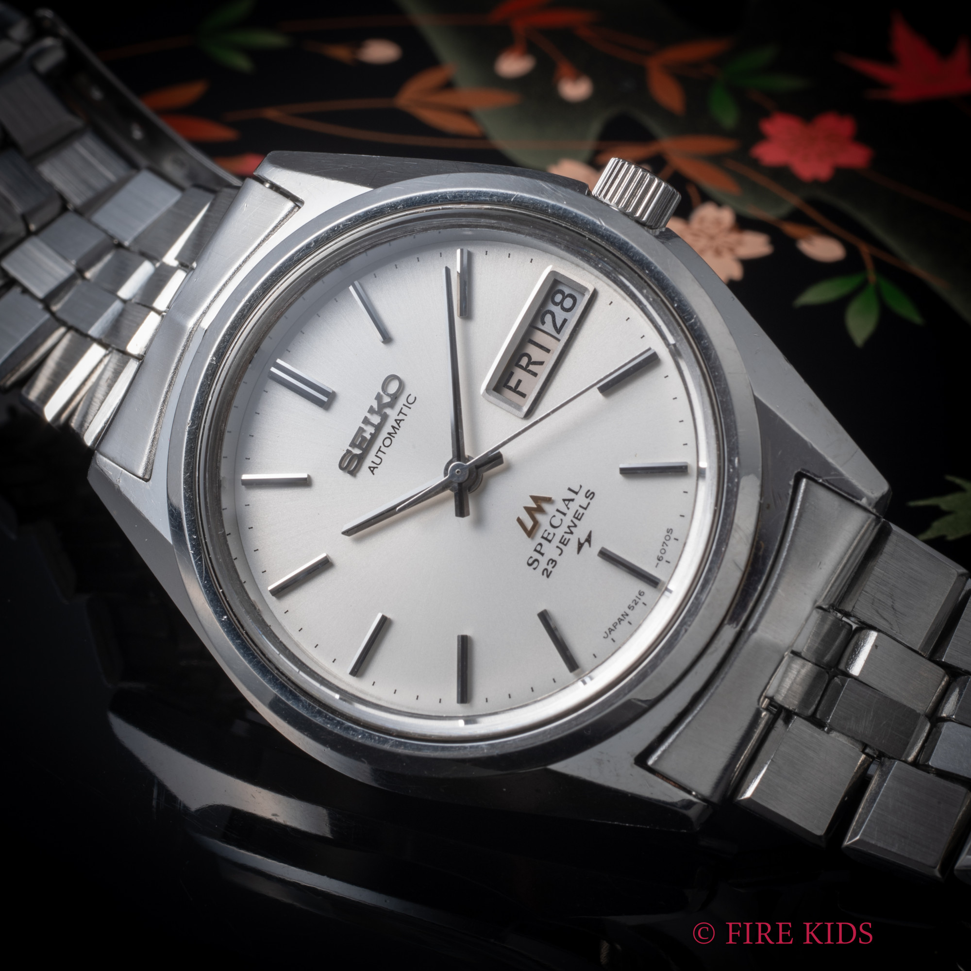 セイコー ロードマチック スペシャル 1973年製 Ref.5216-6050 デイデイト自動巻 純正ブレス
