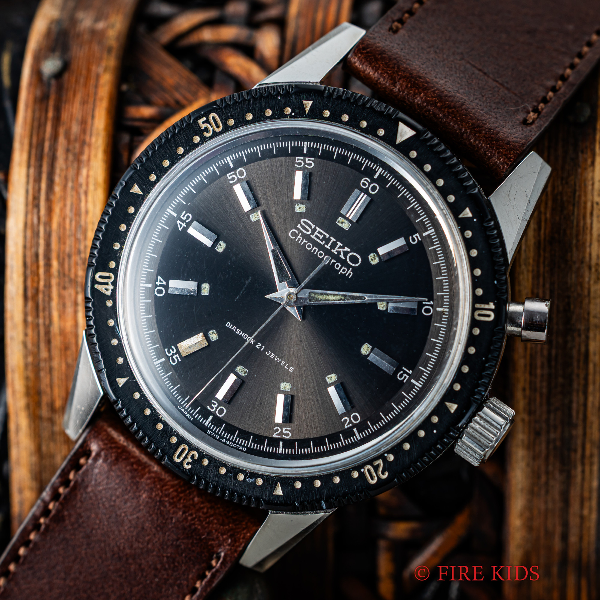 FIREKIDS｜ファイアーキッズ / セイコー ワンプッシュクロノグラフ