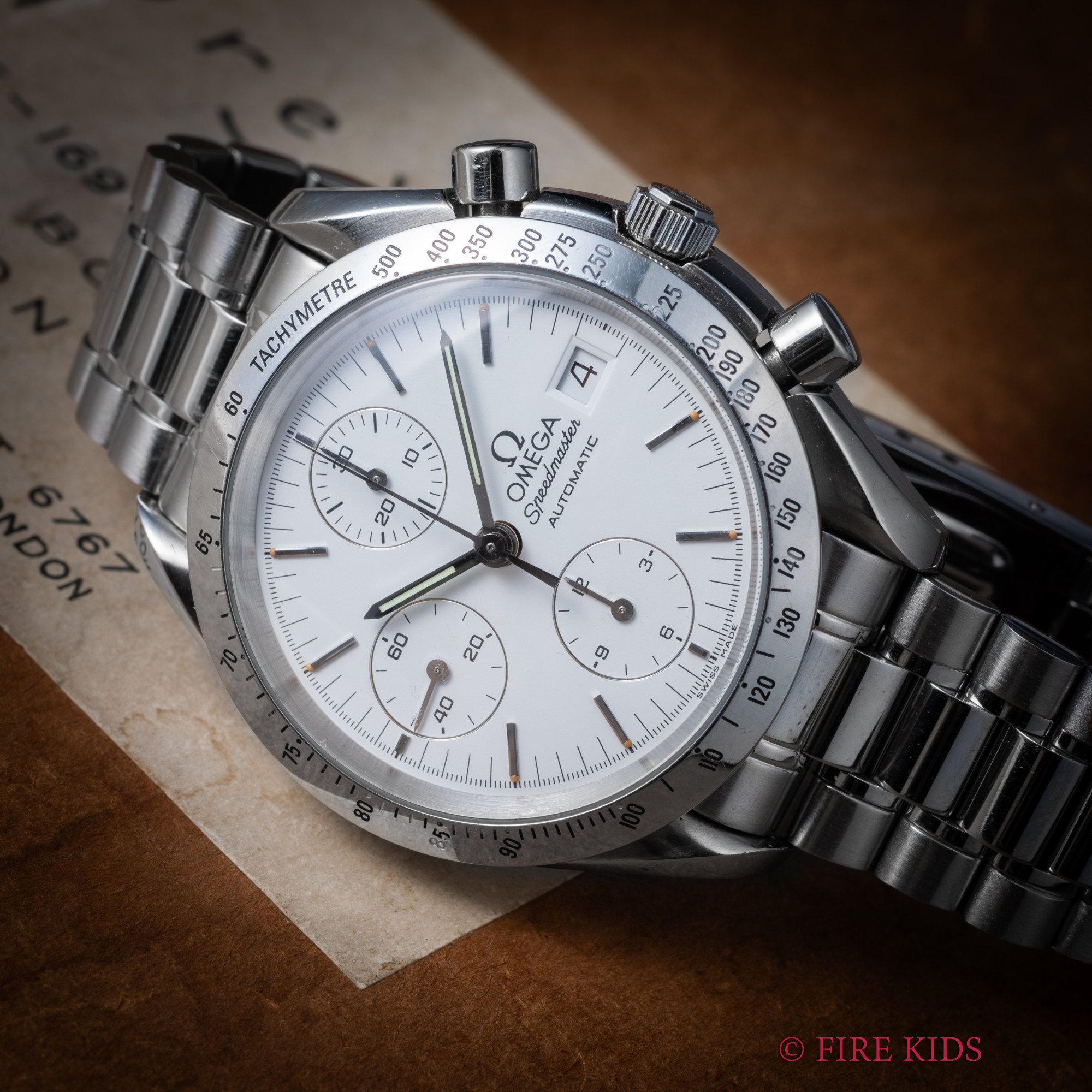 オメガ スピードマスター オートマチック 1993年製 Ref.Ref.175.0043 ホワイトダイヤル