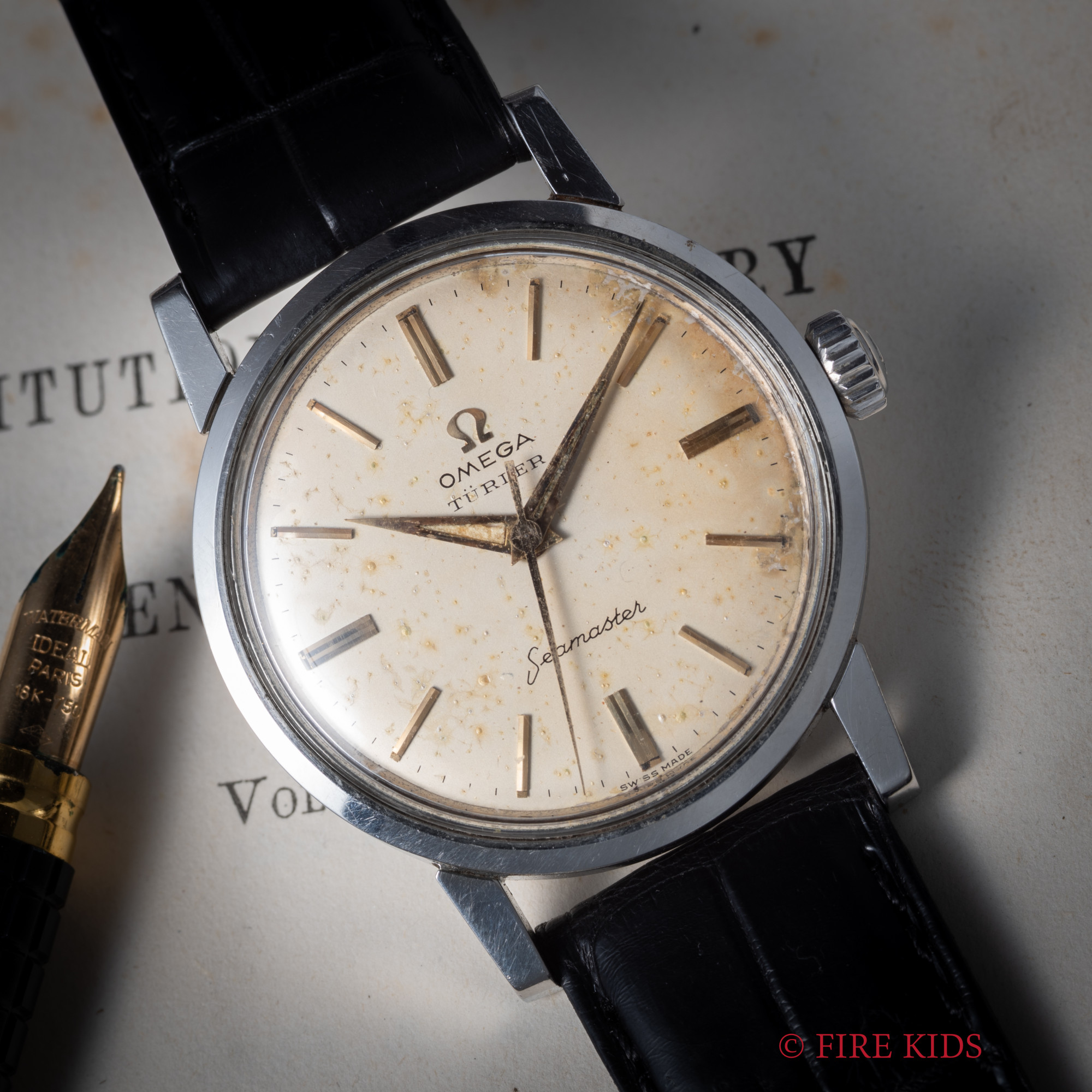 OMEGA シーマスター チューラーWネーム 手巻き 1958年製 Ref.2964 1SC Cal.520