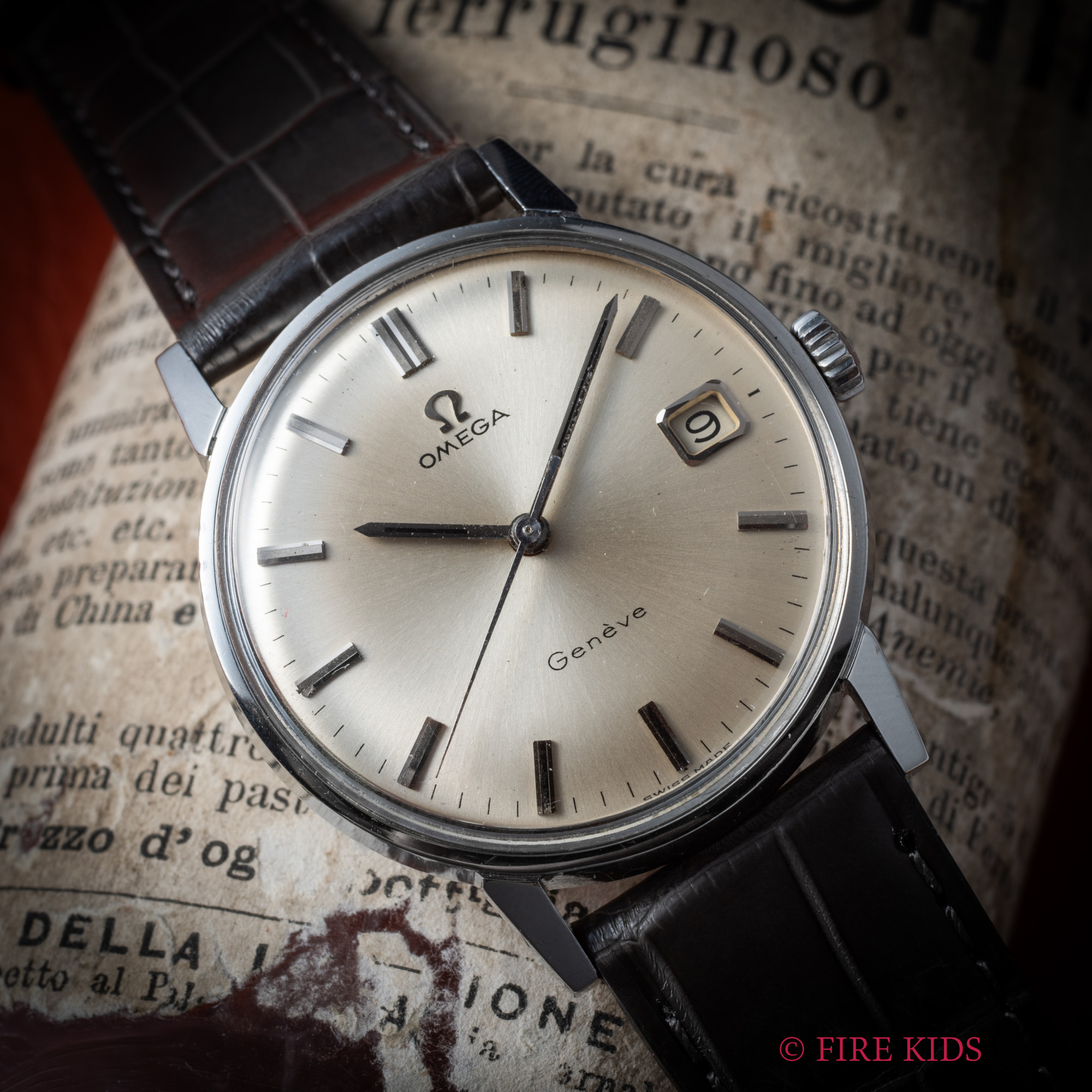 オメガ ジュネーブ ラウンド 手巻き Cal.613 Ref.136.011 1967年製 スクリューバックケース