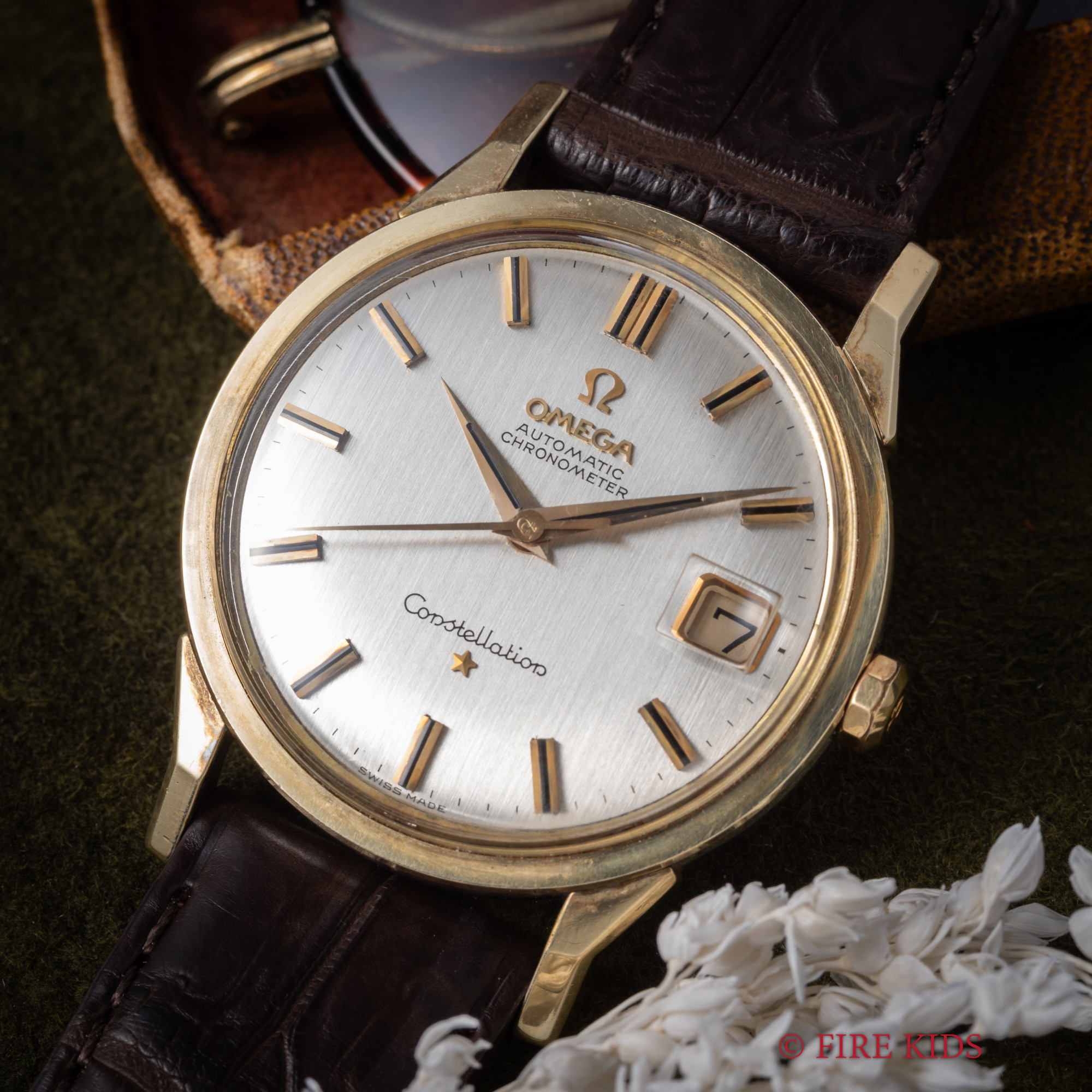 オメガ　コンステレーション　ref.168.005　1962年製　cal.561　トップゴールド