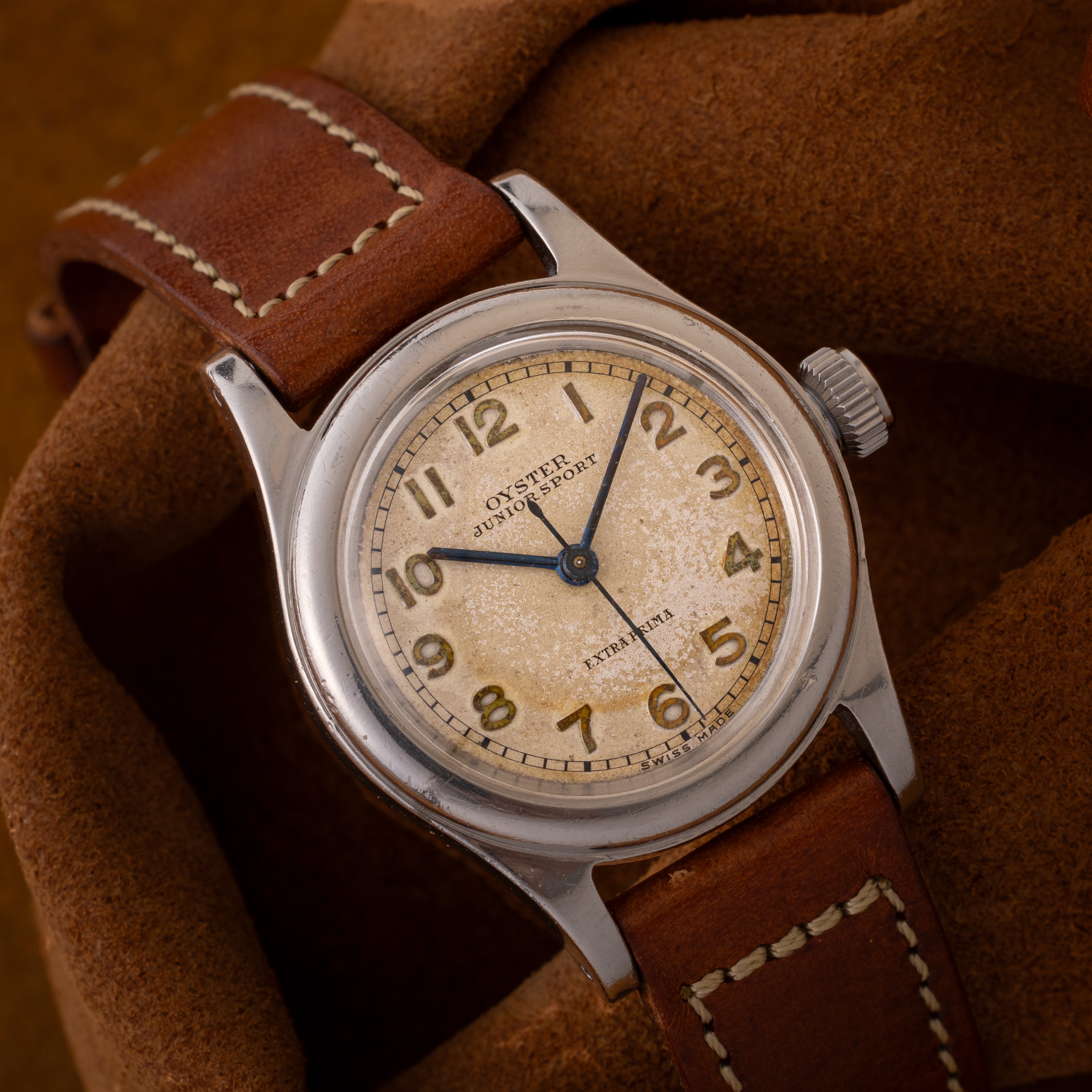 オイスター ジュニアスポーツ 1939年製 センターセコンド