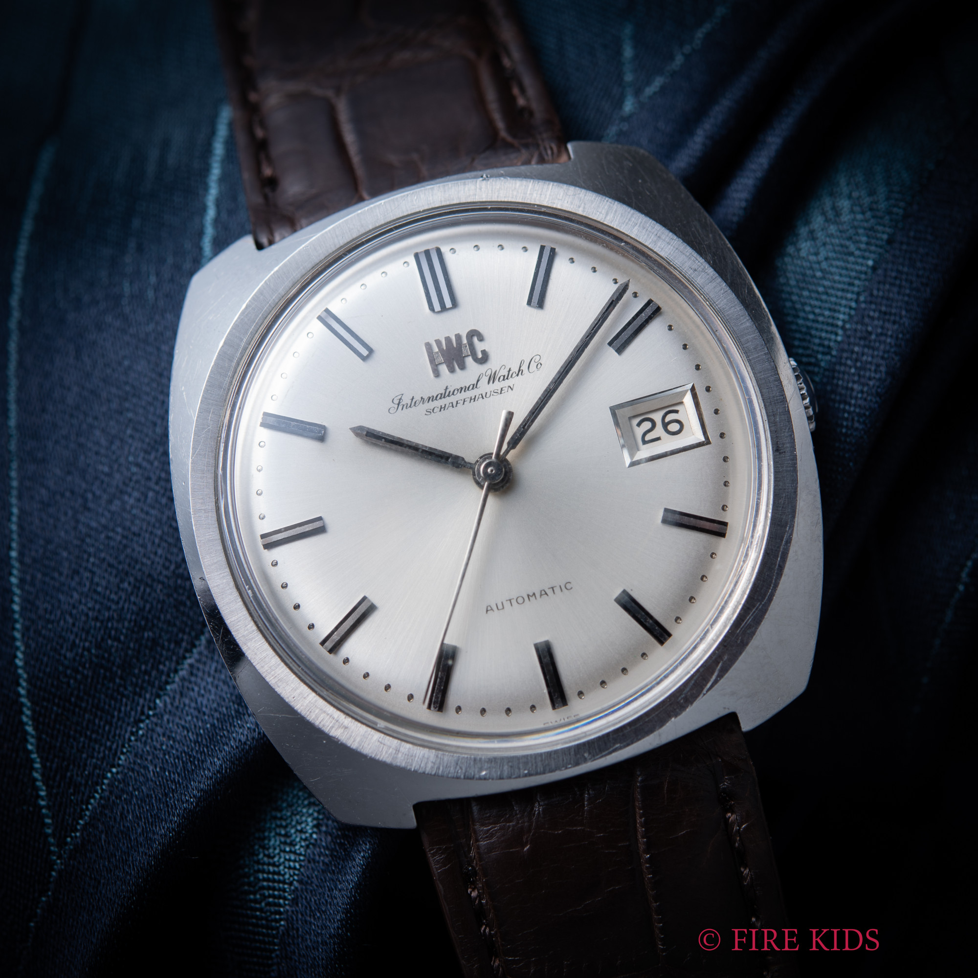 IWC クッションケース 自動巻き 1968年製 Ref.R814A Cal.8541B