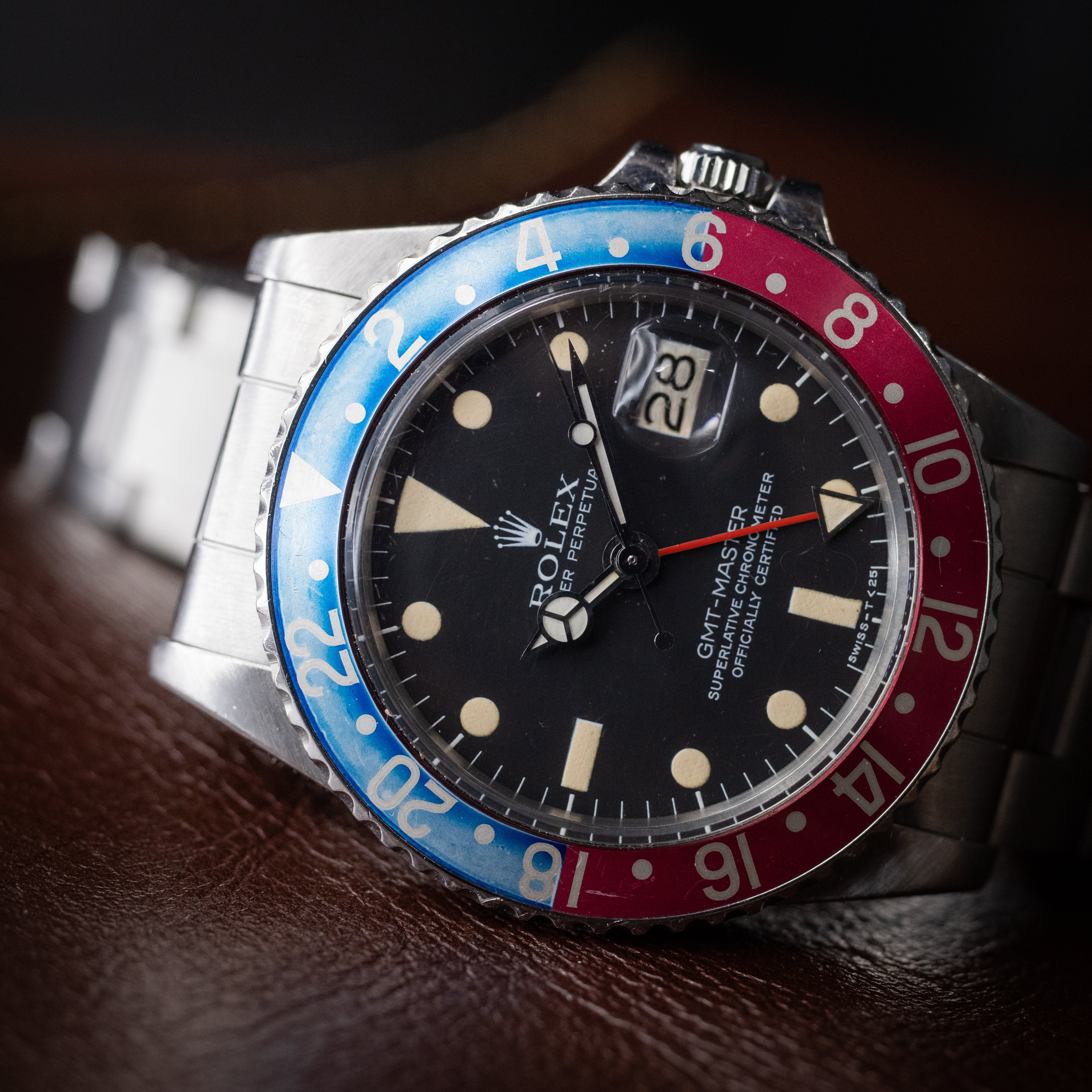 ロレックス 1977年製 GMTマスター Ref.1675 ペプシ