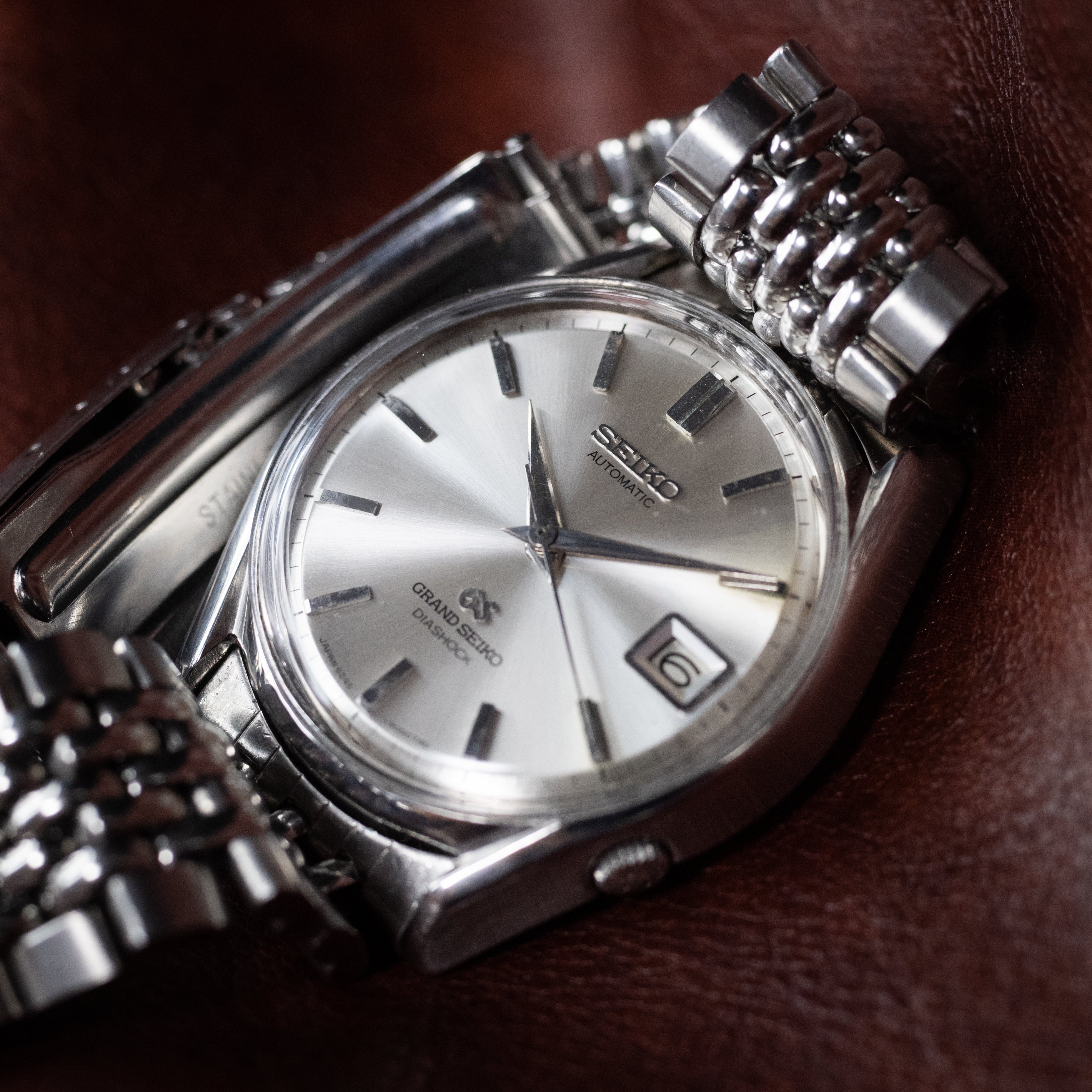 グランドセイコー 62GS 1966年製 獅子メダリオン Ref.6245-9000 自動巻き ステンレスブレス