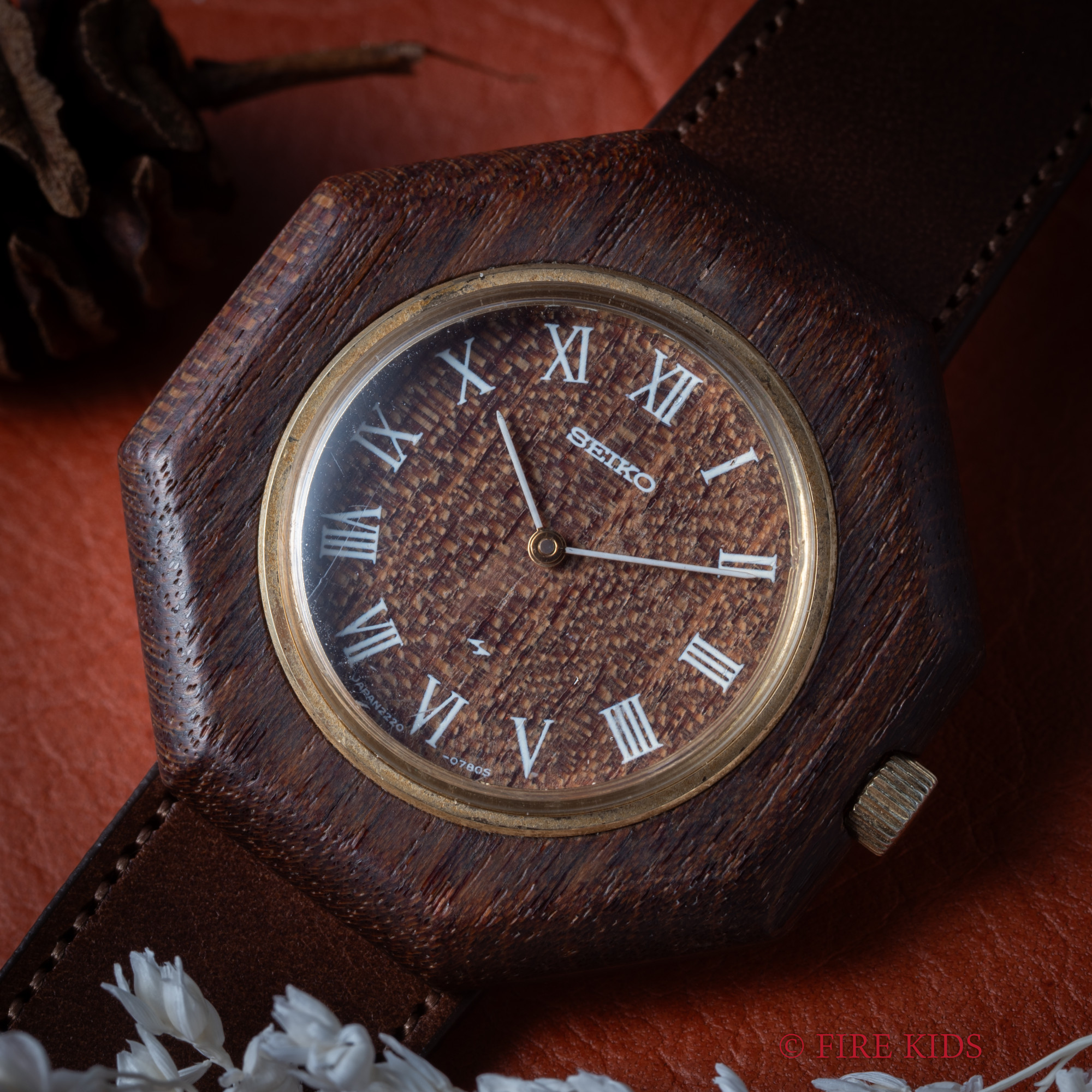 FIREKIDS｜ファイアーキッズ / セイコー シャリオ ウッドケース 1973年