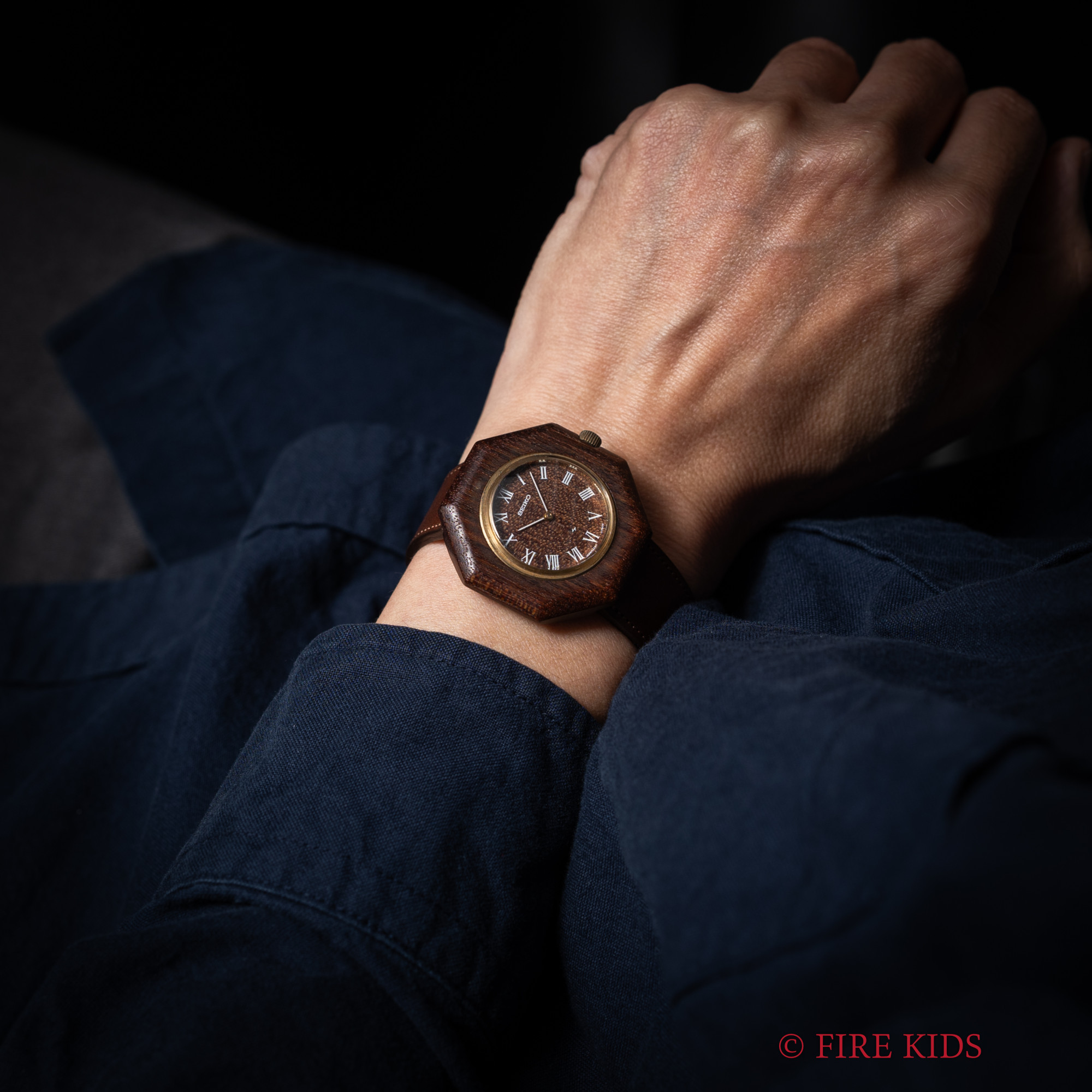 FIREKIDS｜ファイアーキッズ / セイコー シャリオ ウッドケース 1973年