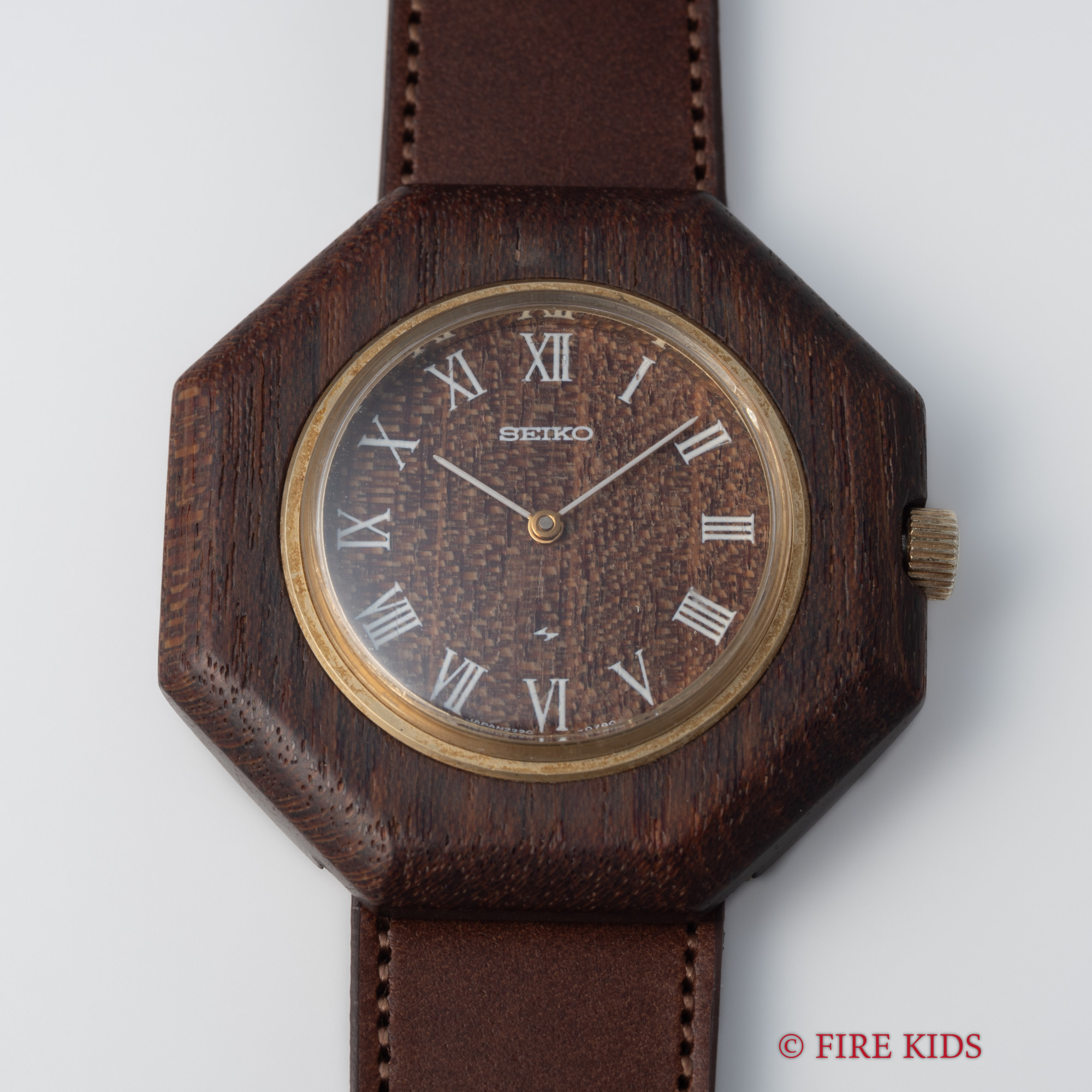 FIREKIDS｜ファイアーキッズ / セイコー シャリオ ウッドケース 1973年