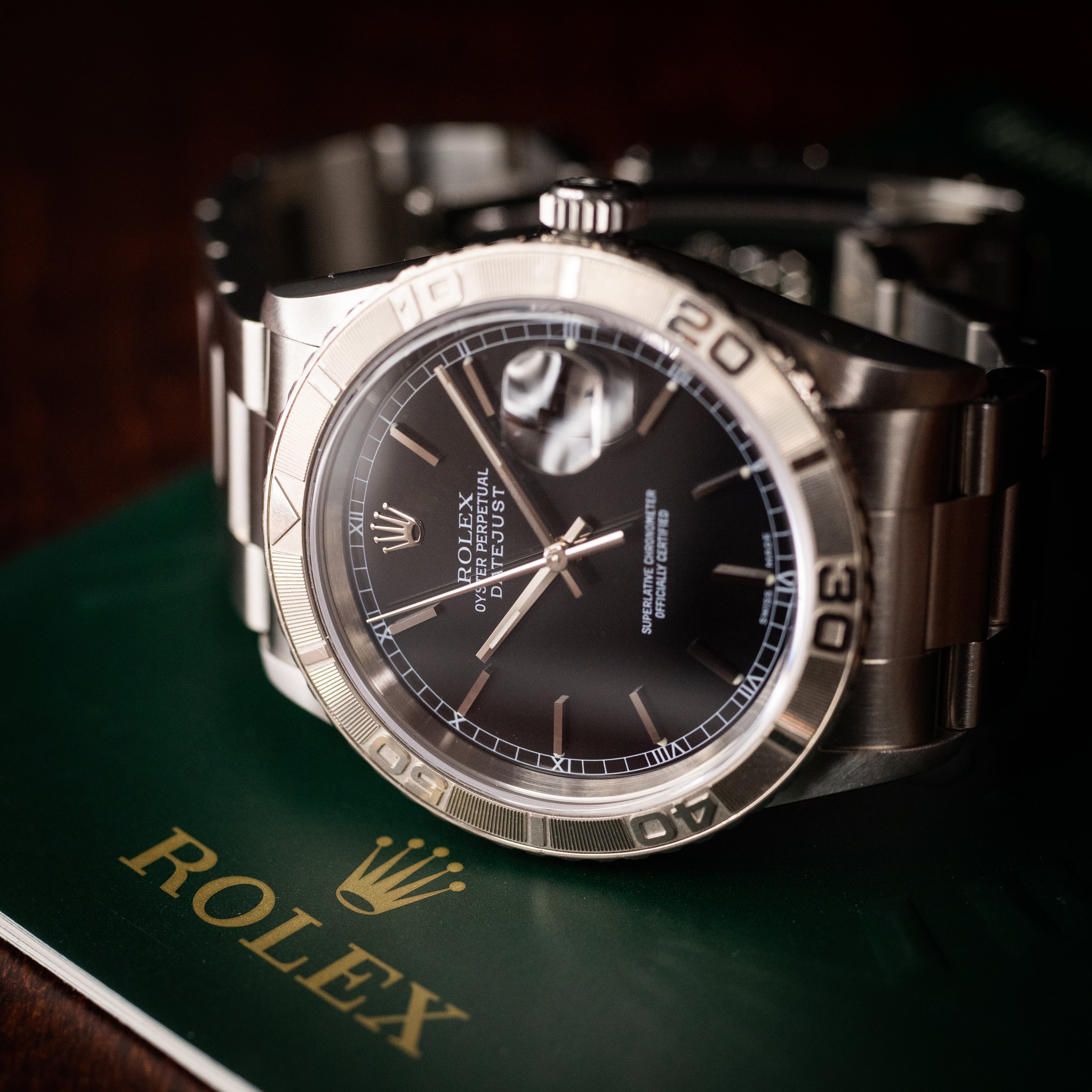 ロレックス サンダーバード 2003年製 Ref.16264 箱ギャラ 2022年サービスギャラ