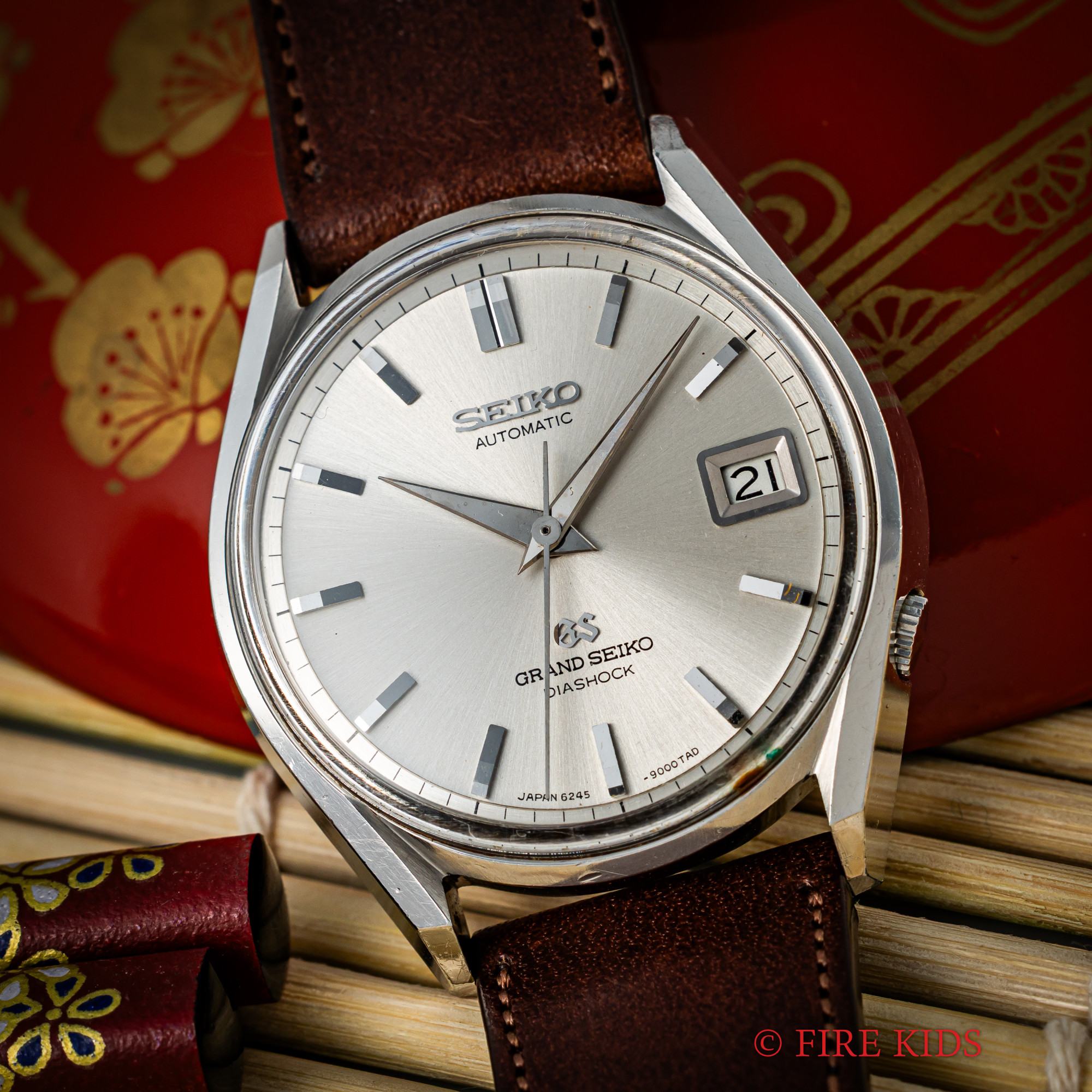 グランドセイコー 1967年製 62GS後期型 GSメダリオン Ref.6245-9001 GS初自動巻モデル