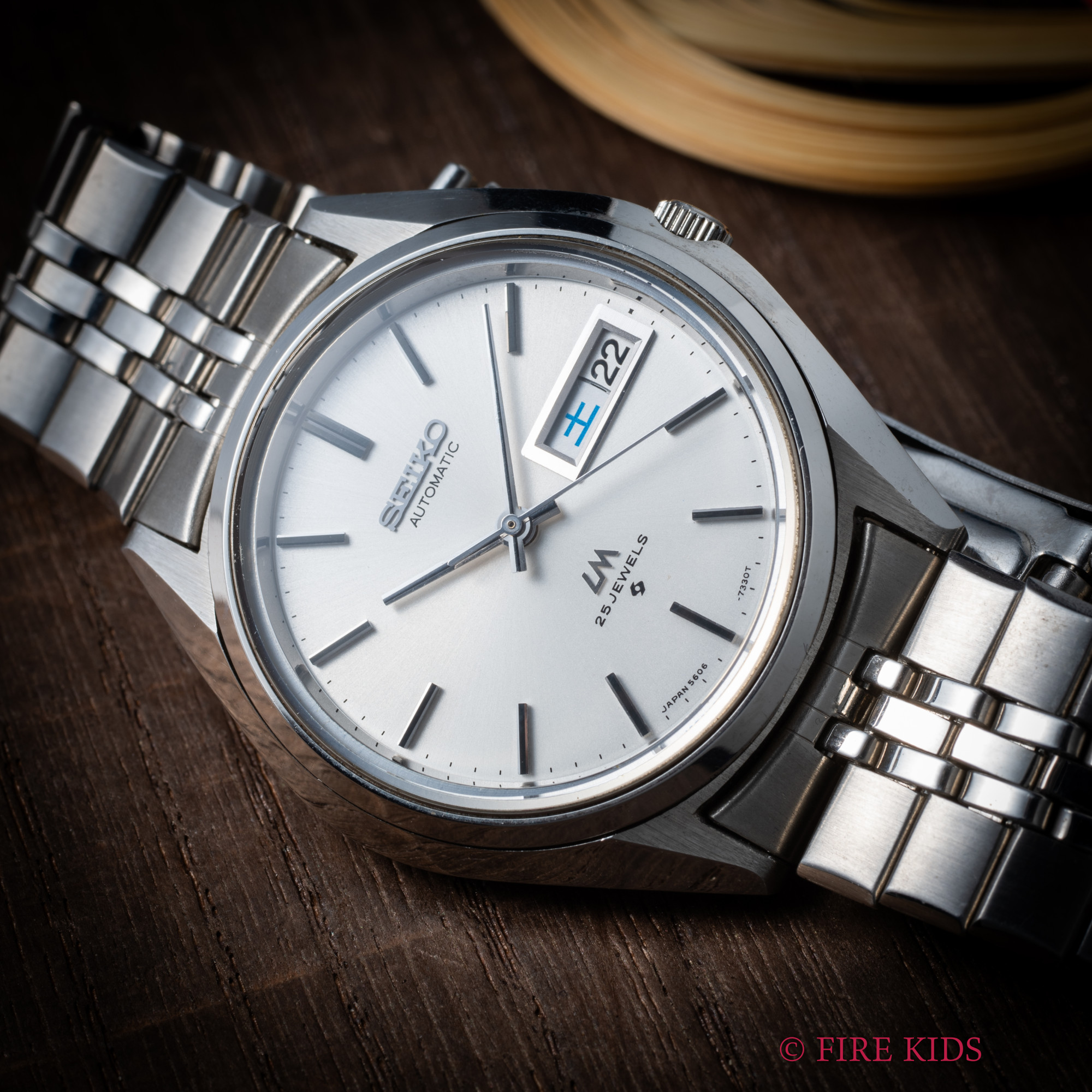 セイコー　LM　シルバー　N.O.S　ref.5606-7190　1971年製　自動巻き