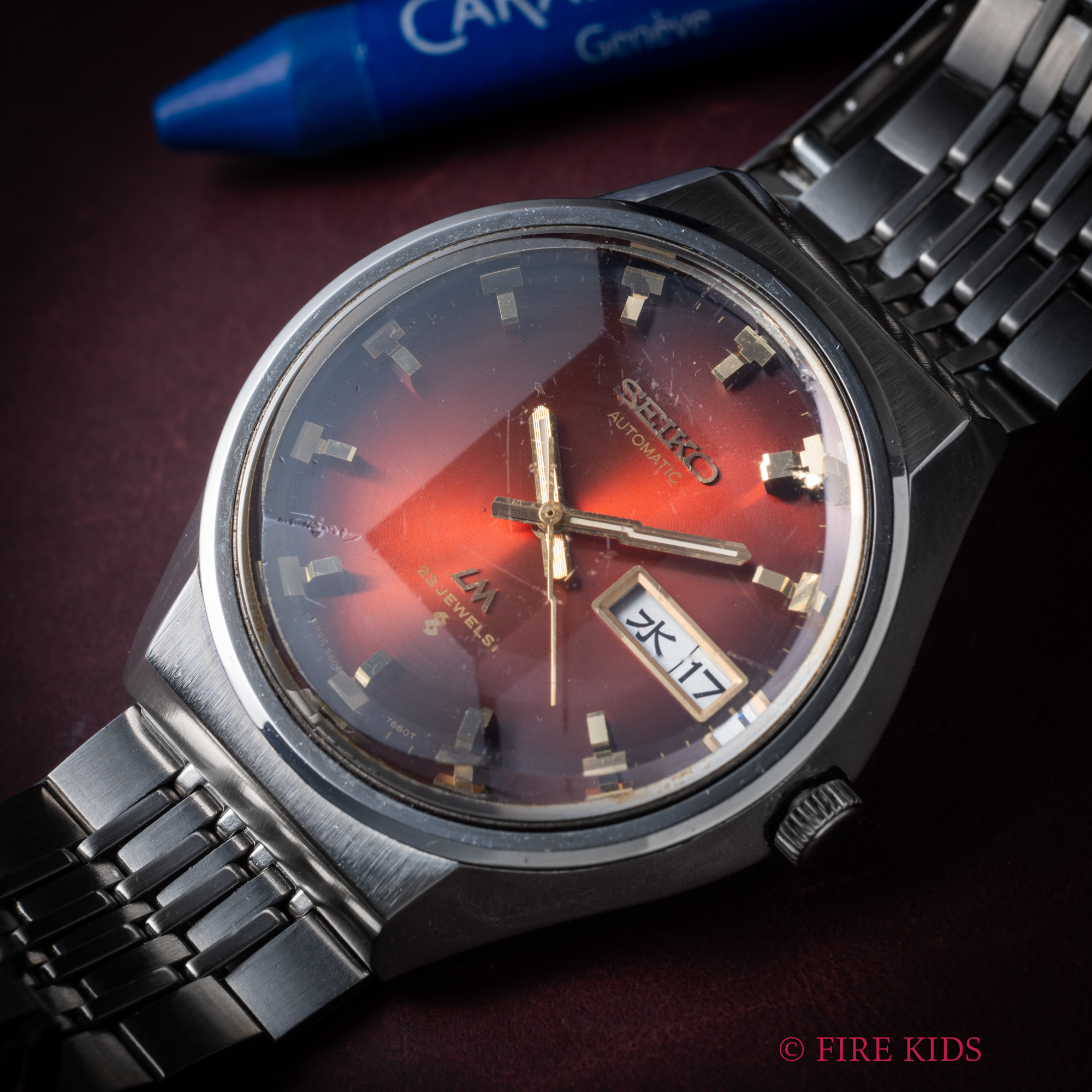 セイコー ロードマチック 1973年製 Ref.5606-7320 デイデイト カットガラス