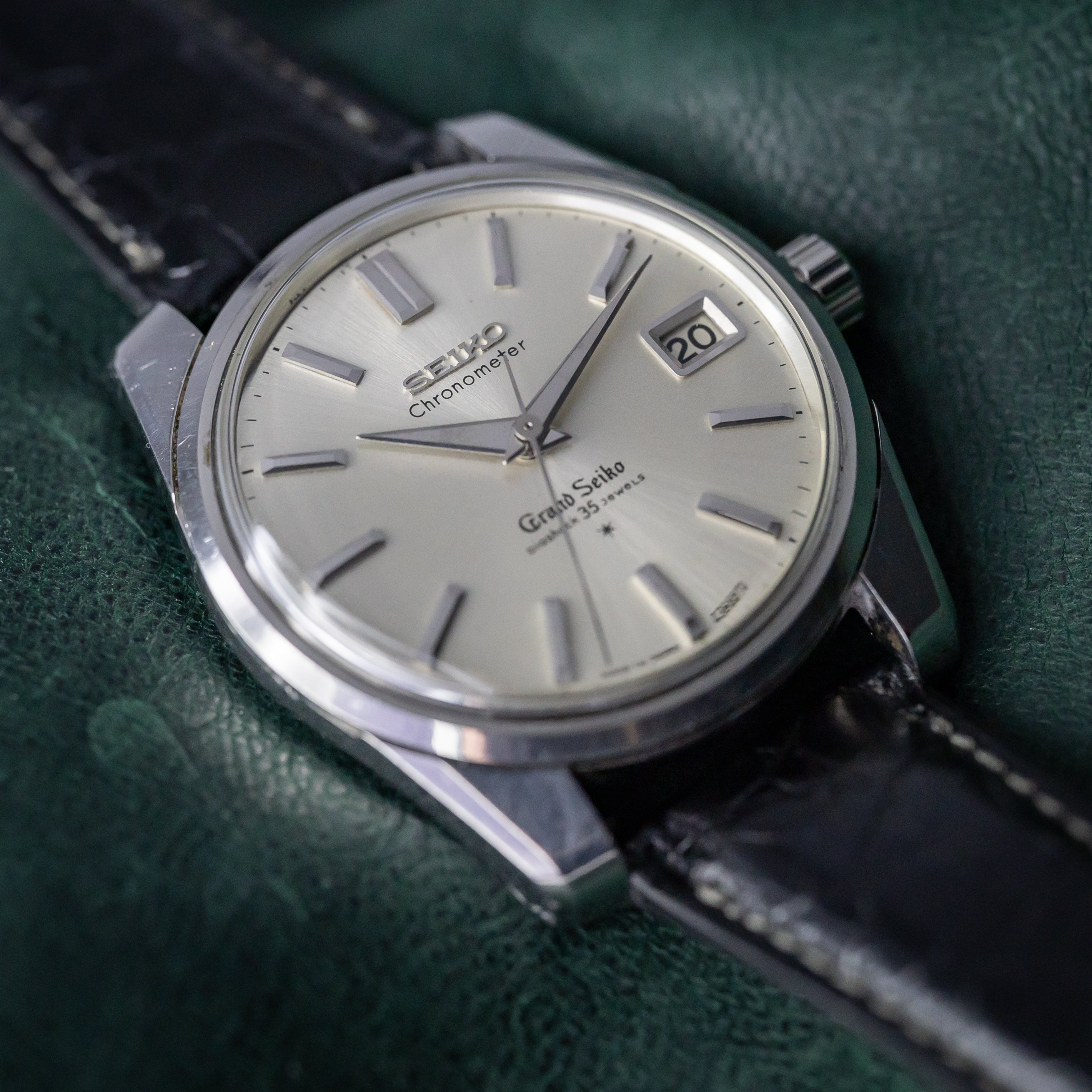 セイコー グランドセイコー 1964年製 セルフデーター 初期型 Ref.43999 GS 手巻き 純正尾錠付き