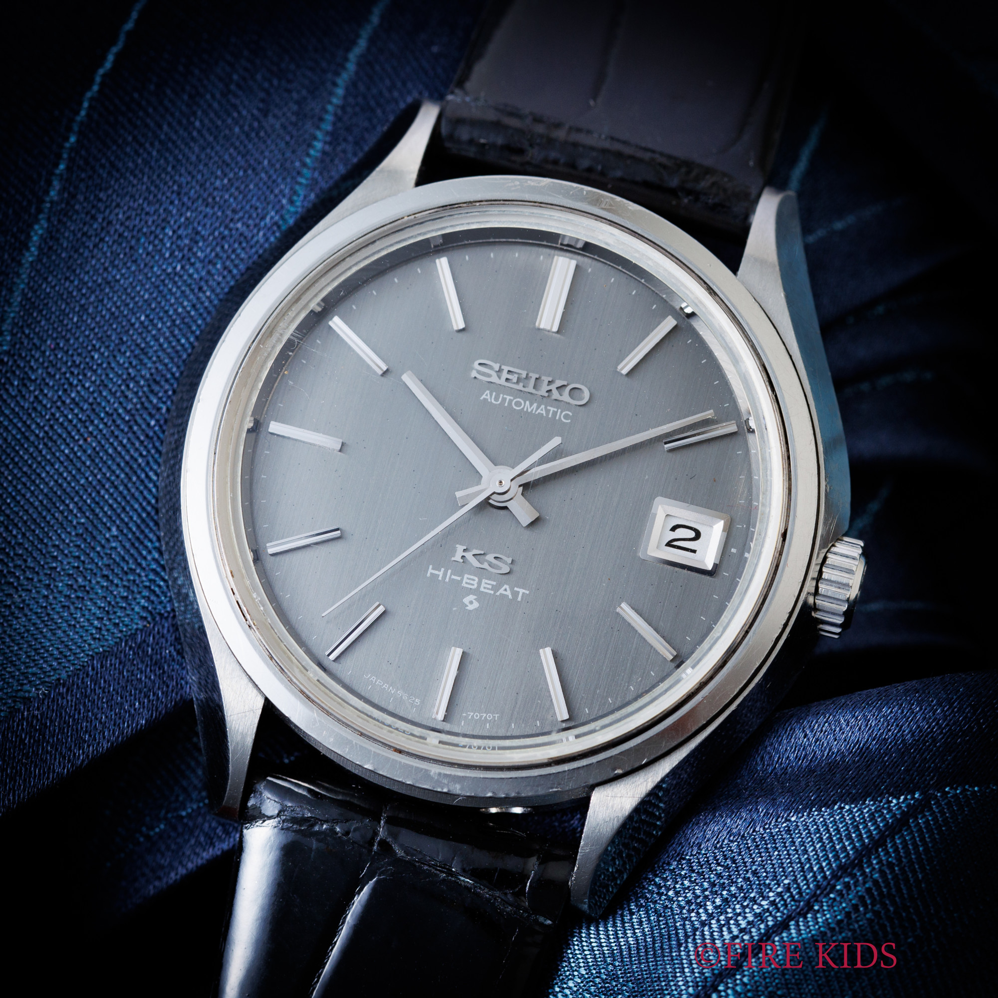 キングセイコー 1971年製 56KS グレーダイヤル Ref.5625‐7120 ハイビート自動巻