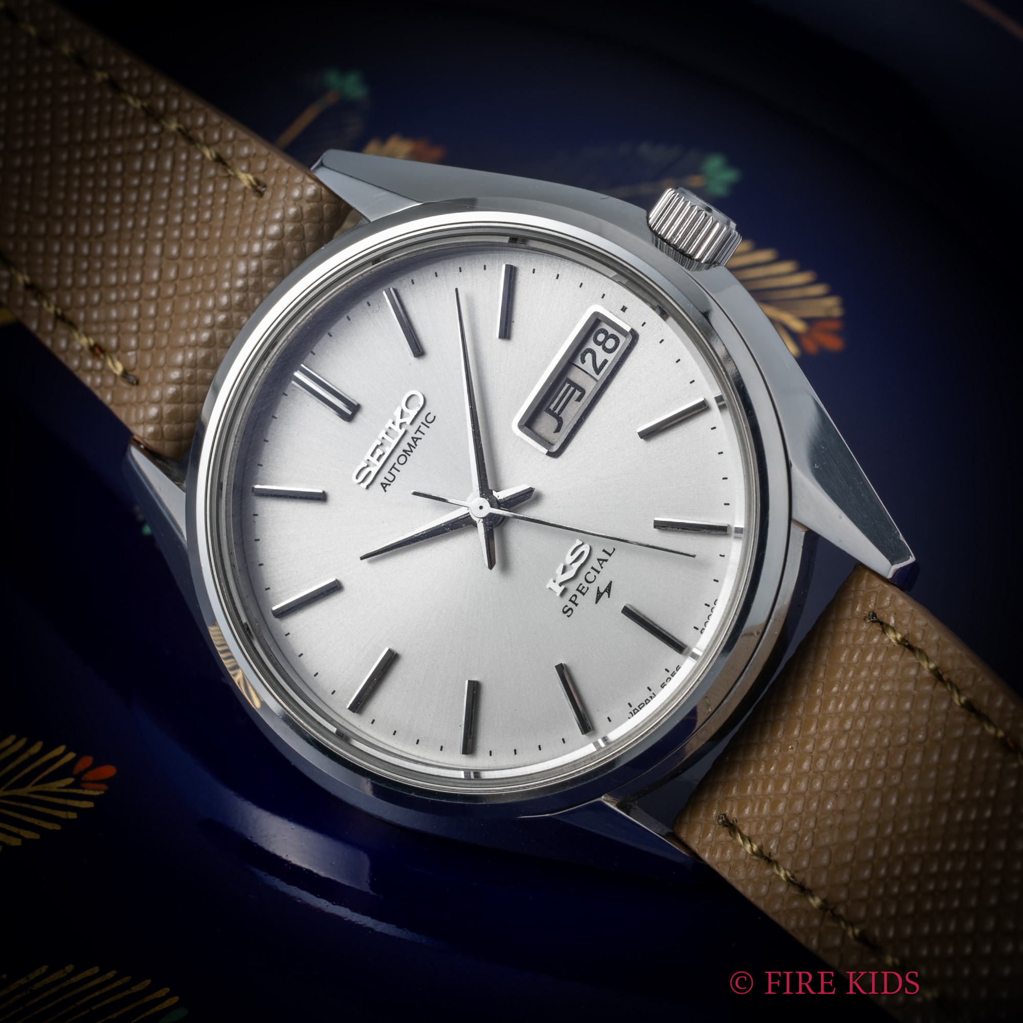 セイコー　キングセイコー　52KS　1975年製　自動巻き　KSスペシャル　デイデイト　漢字