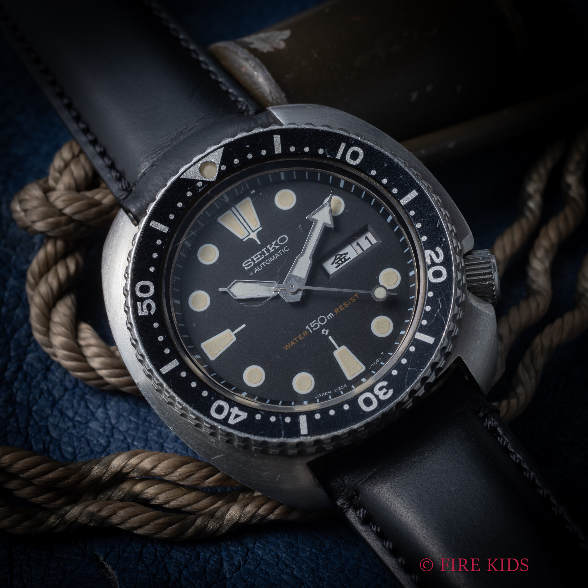 セイコー サードダイバー 1978年製 自動巻 150mダイバー 3rdモデル 国内仕様 Ref.6306-7001