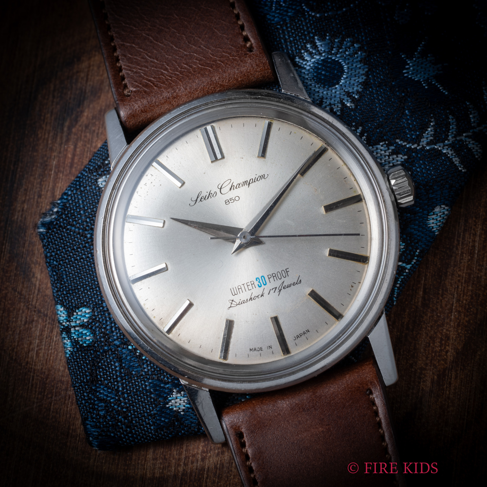 セイコー チャンピオン850 1963年製 17石手巻き Ref.85898