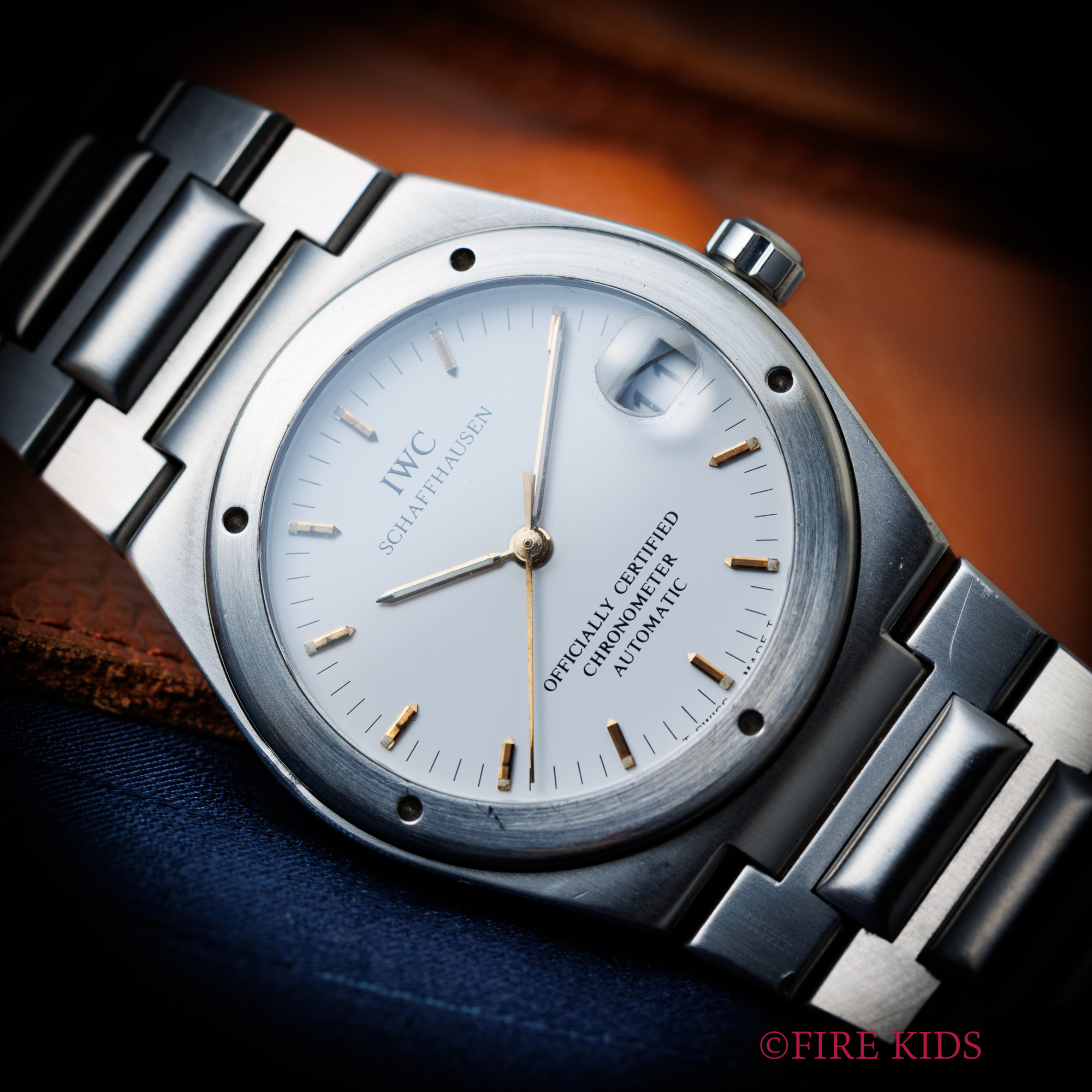 IWC インヂュニア 1993年製 ref.3521 クロノメーター自動巻 耐磁モデル