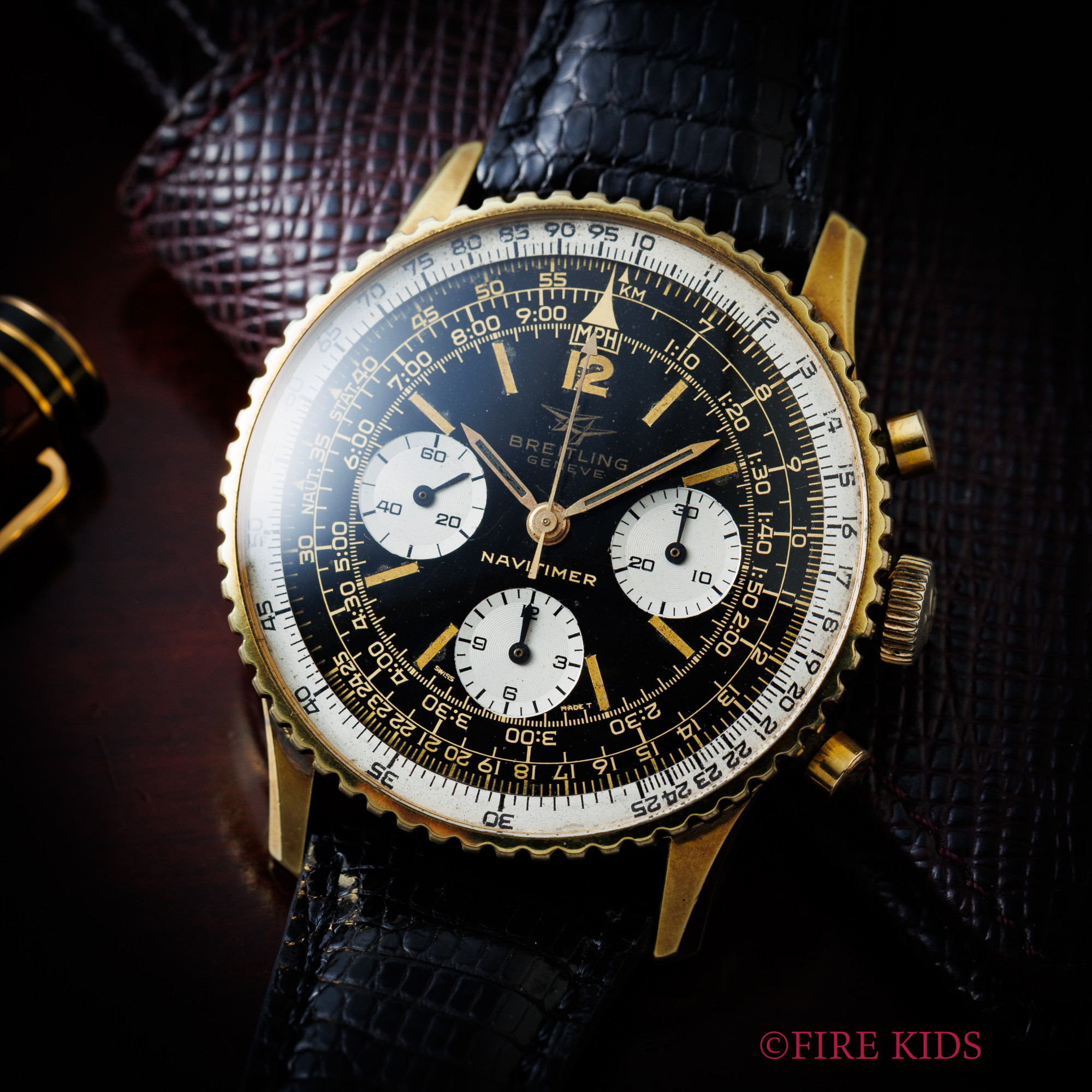 ブライトリング ナビタイマー トップゴールド Ref.806 1960年代製