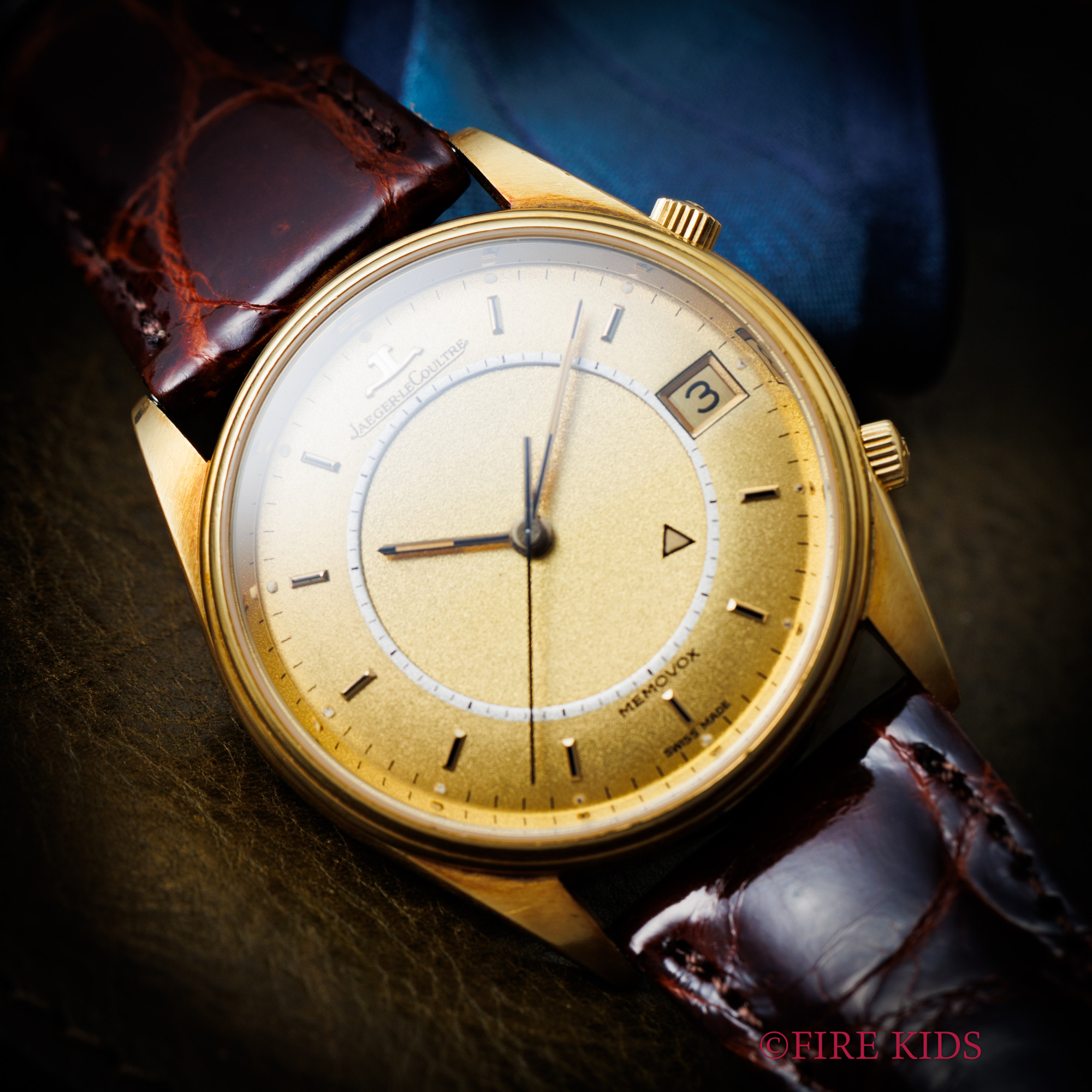 ジャガー・ルクルト 1983年製 18金無垢メモボックス 150周年記念限定モデル 手巻 Ref.141012 1 Cal.K911