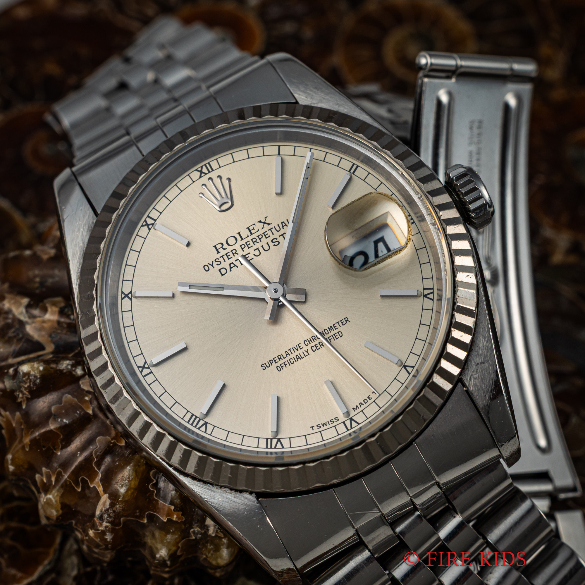 ロレックス デイトジャスト　1994～1995年製　Ref.16234　W番　箱、冊子付き