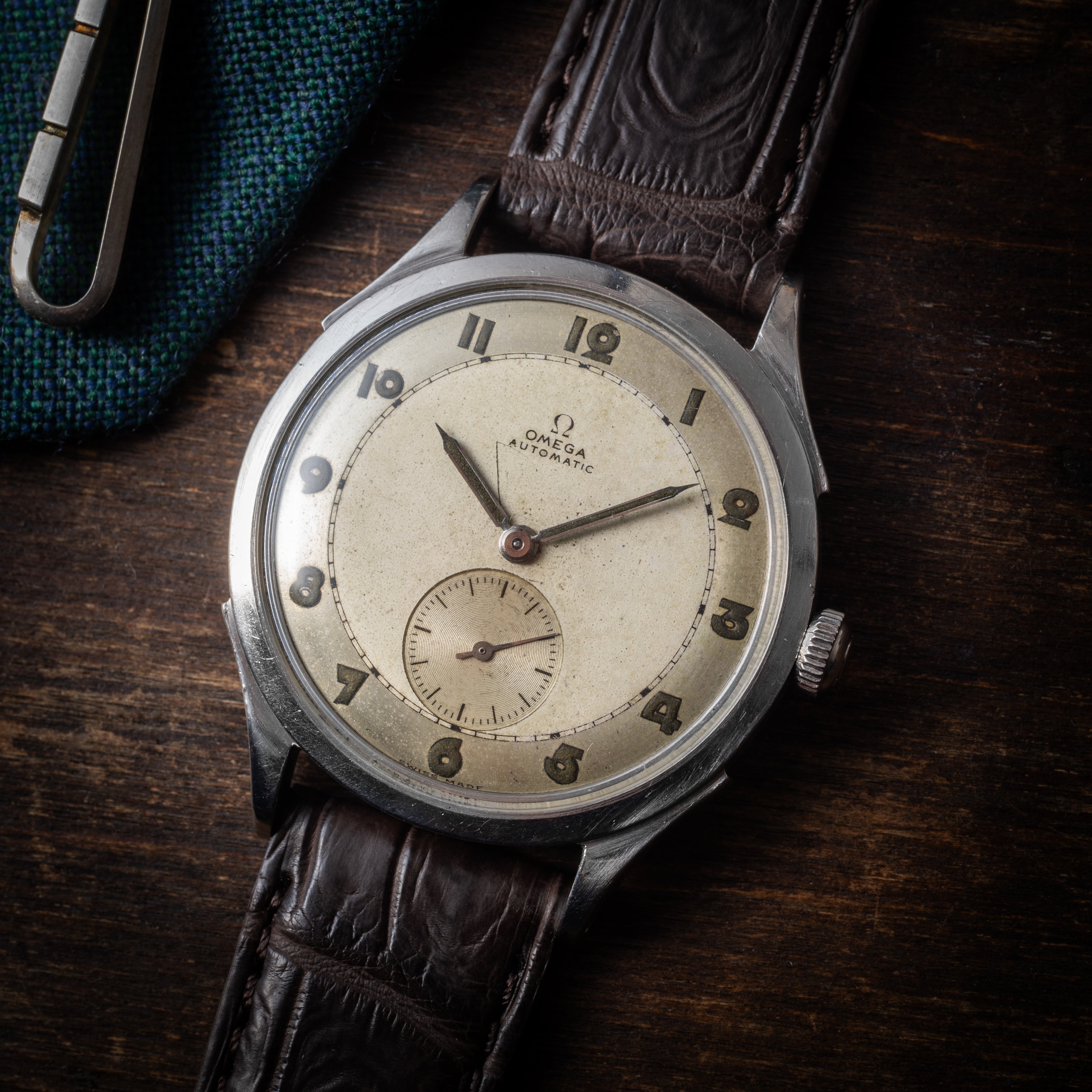 オメガ バンパー式オートマチック ハーフローター 1944年製 Ref.2479-1