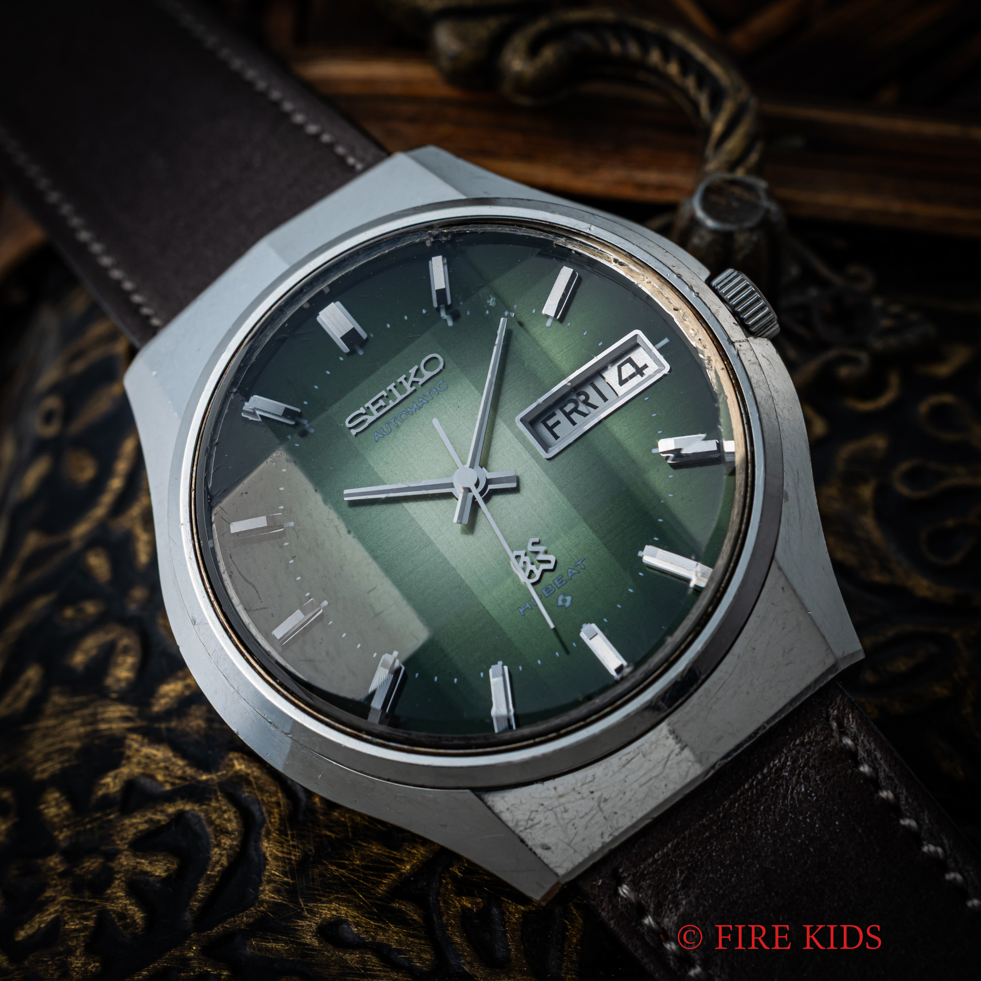 セイコー グランドセイコー 56GS カットガラス グリーングラデーション Ref.5646-7020 1972年製