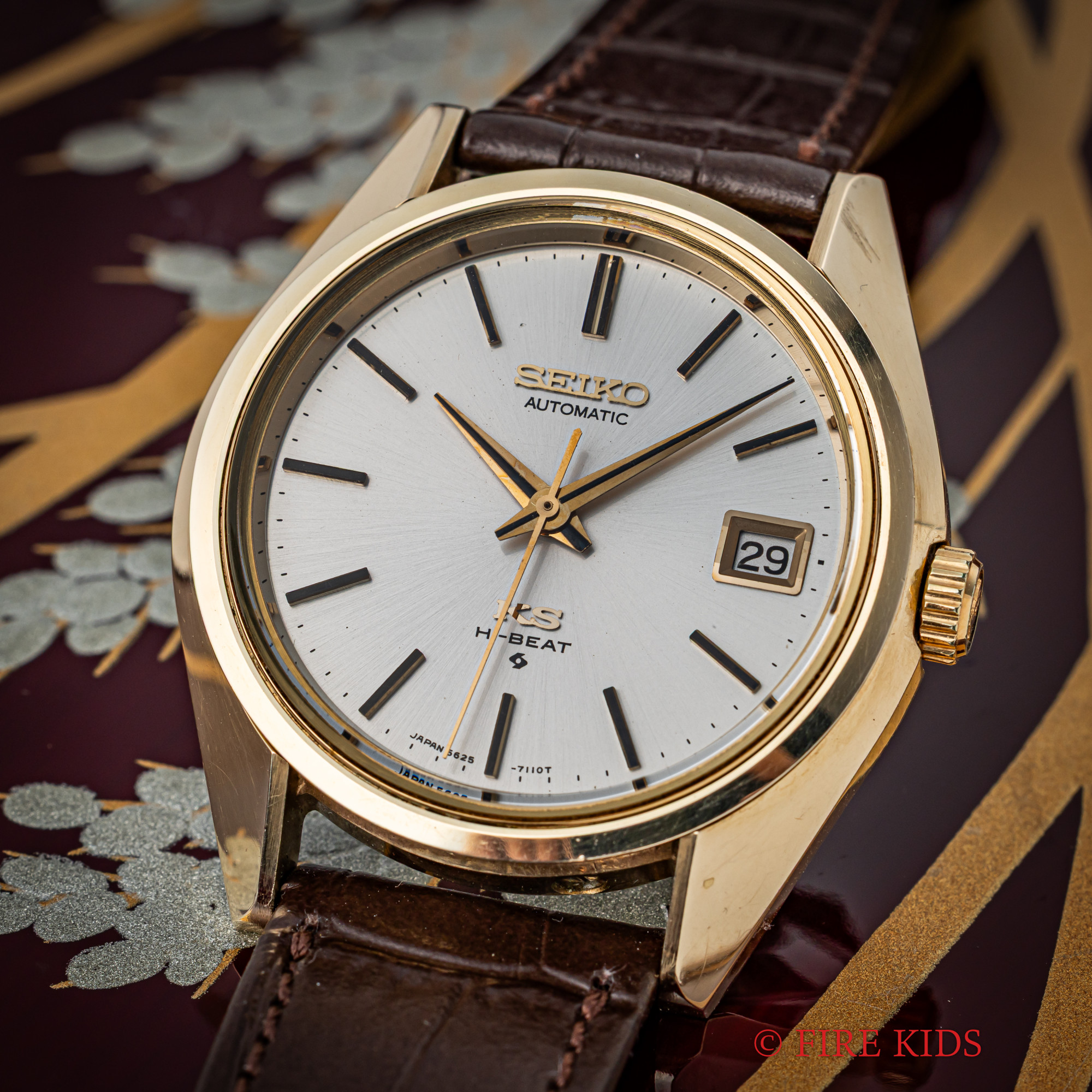 セイコー キングセイコー 56KS キャップゴールド Ref.5625-7110 1975年製