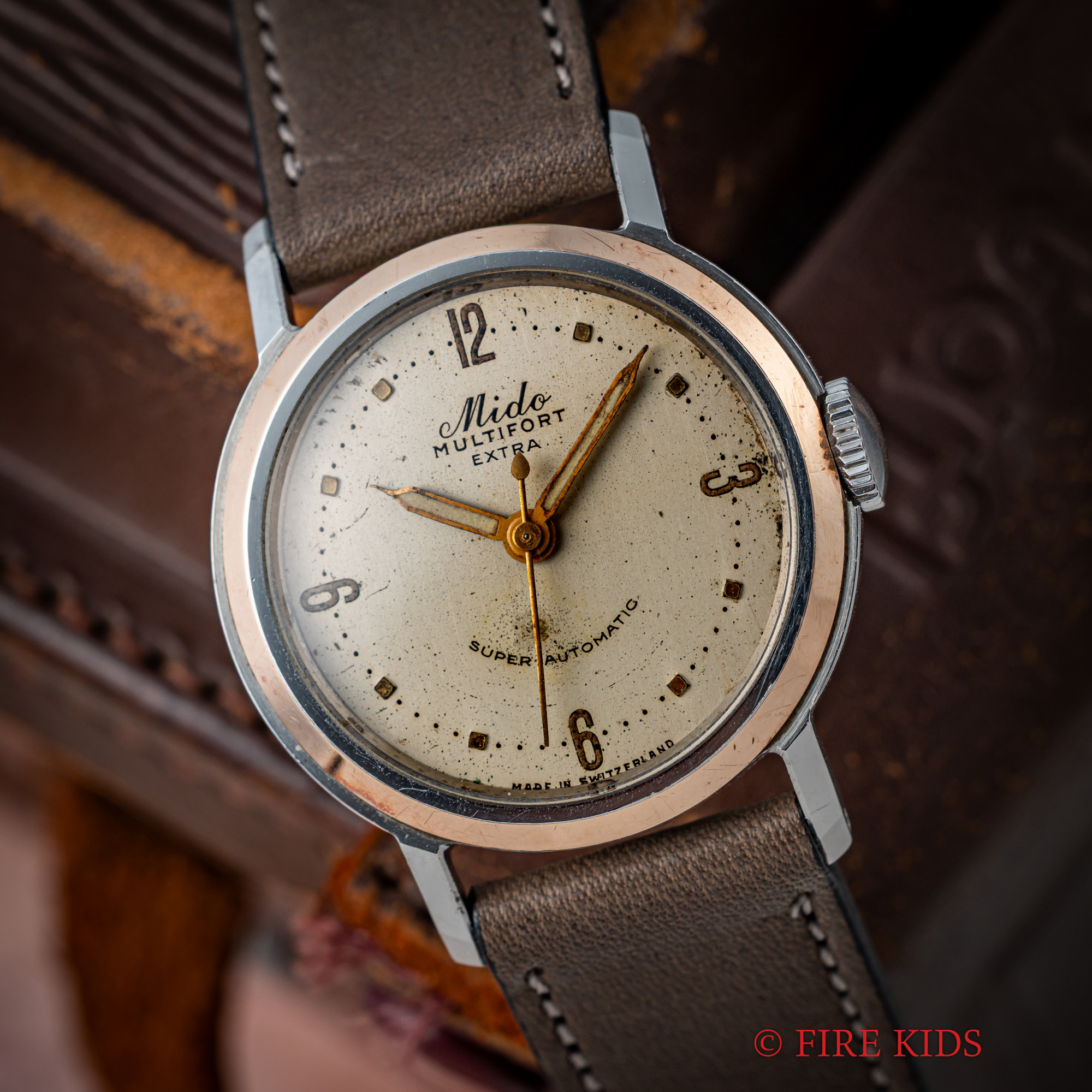 ミドー マルチフォート エクストラ スーパーオートマチック 1940年代製