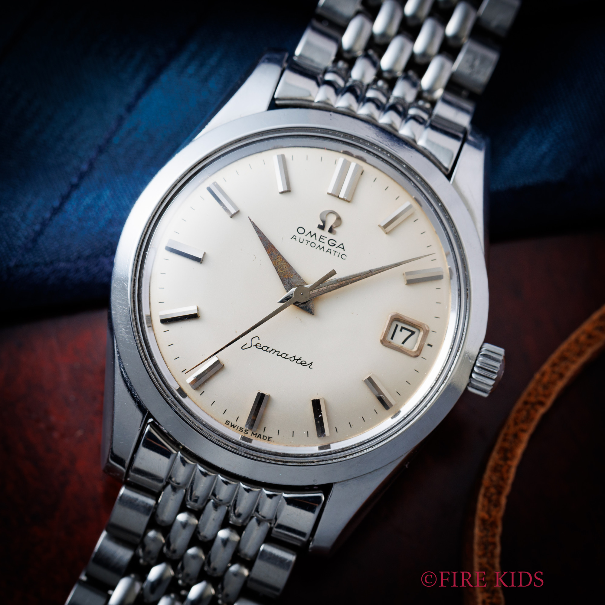 オメガ シーマスター 自動巻き 1962年製 Ref.147443SC デイト付き