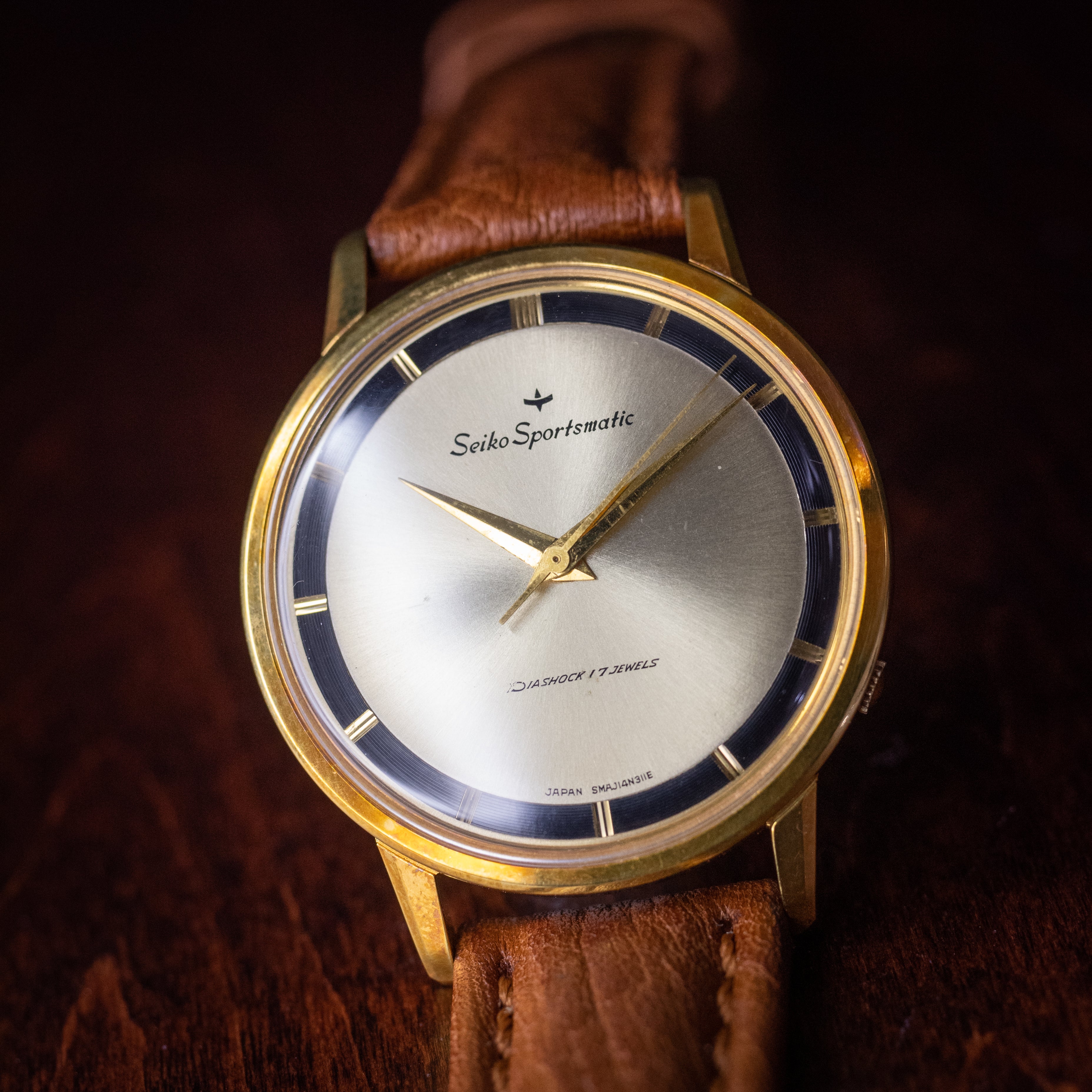 セイコー スポーツマチック 1962年製 ツートンダイヤル EGPケース Ref.J14103D
