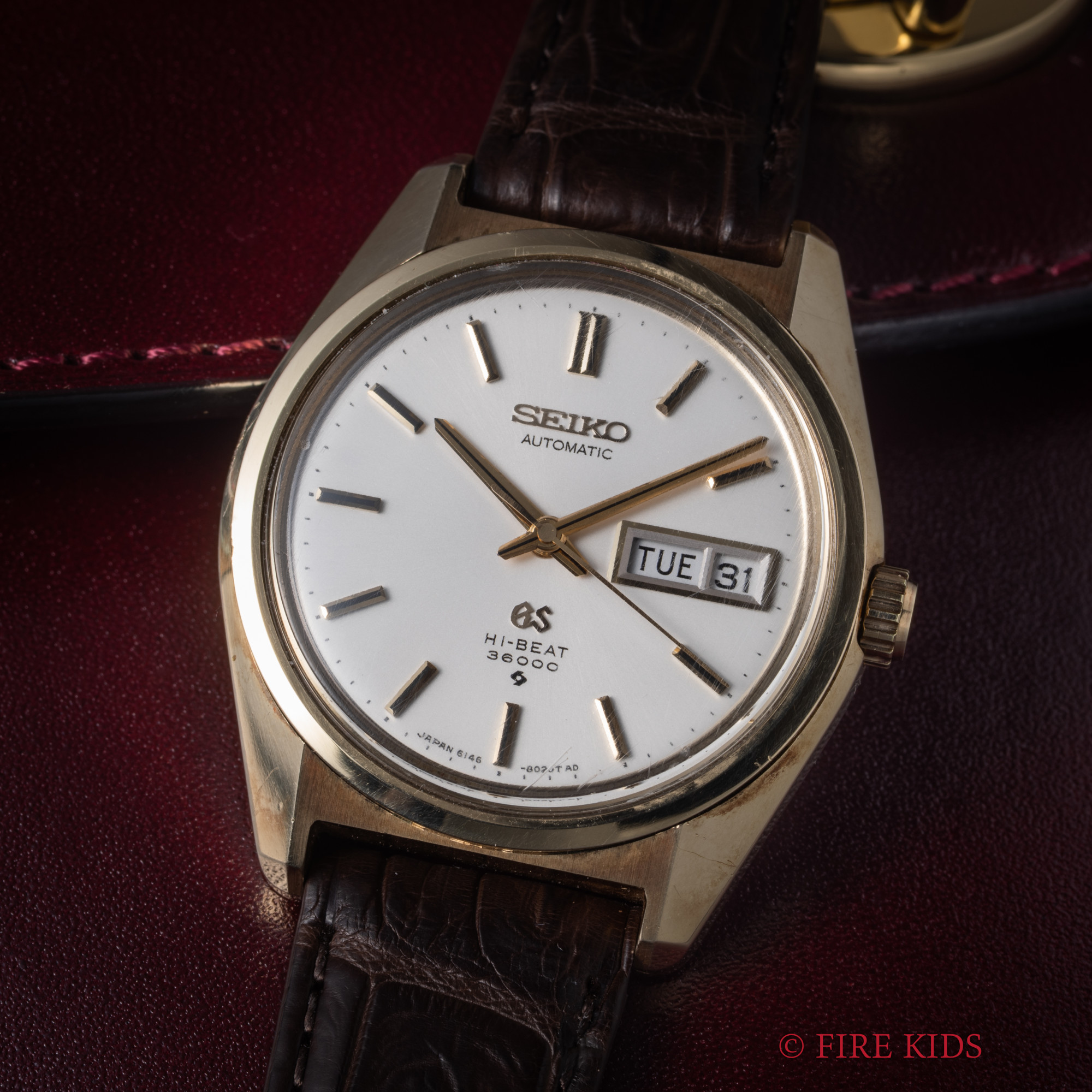 グランドセイコー　61GS CAPゴールド 1969年製　ref.6146-8000