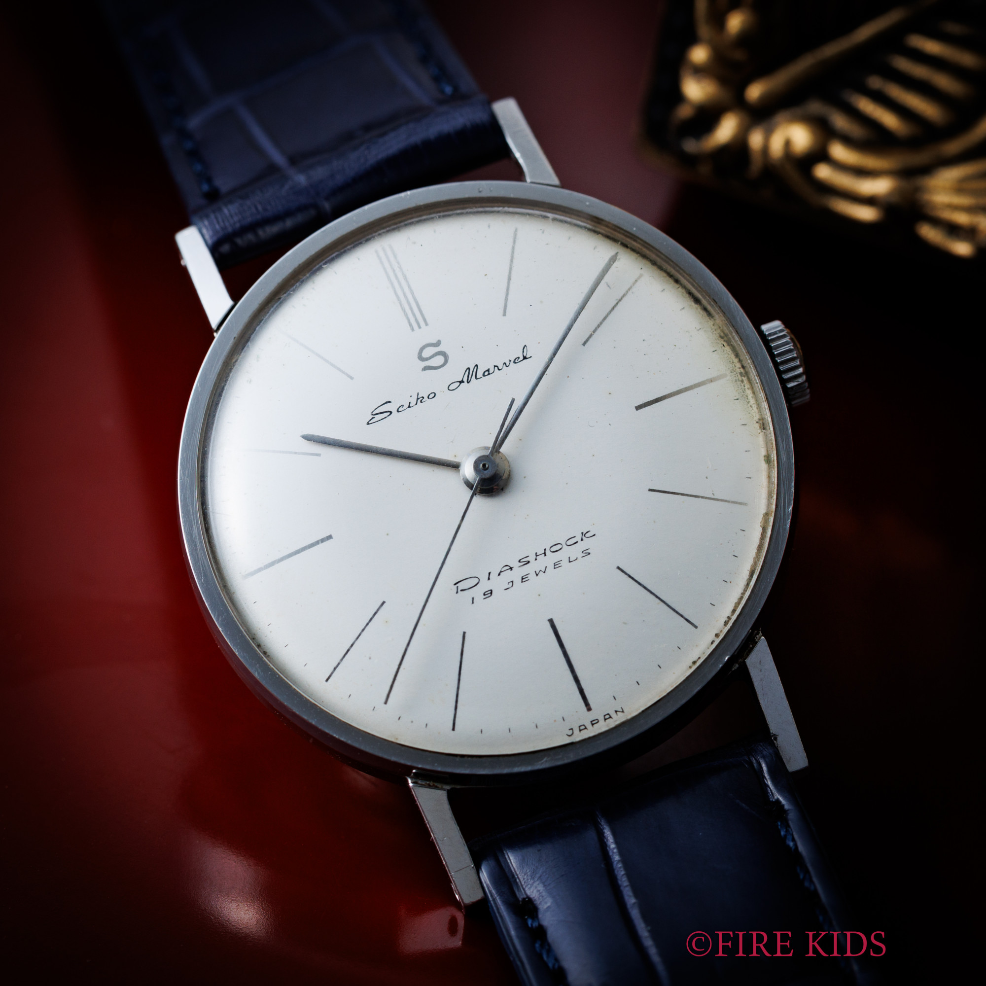 セイコー ロードマーベル 蛇S 1958年製 手巻き ノンデイト