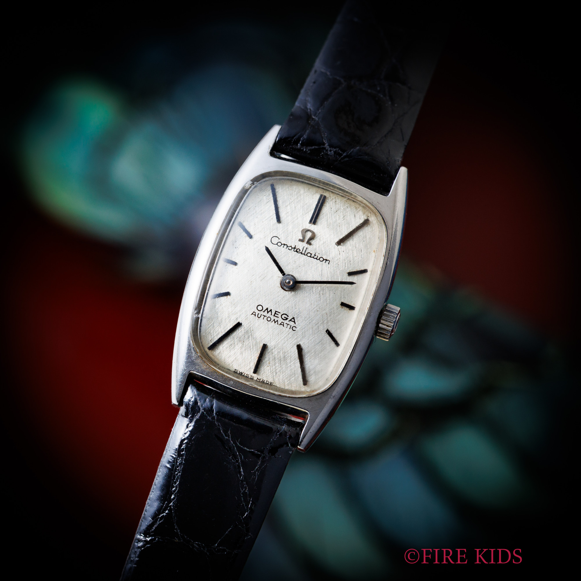 オメガ コンステレーション レディース Ref.551.029 1969年製 箱付 トノーケース